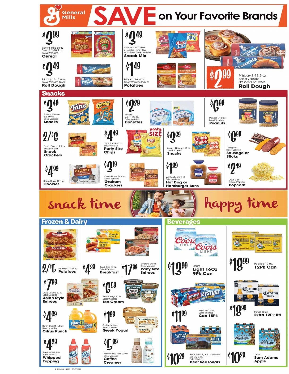 Canyon Foods Weekly Ad September 16 - 22, 2026