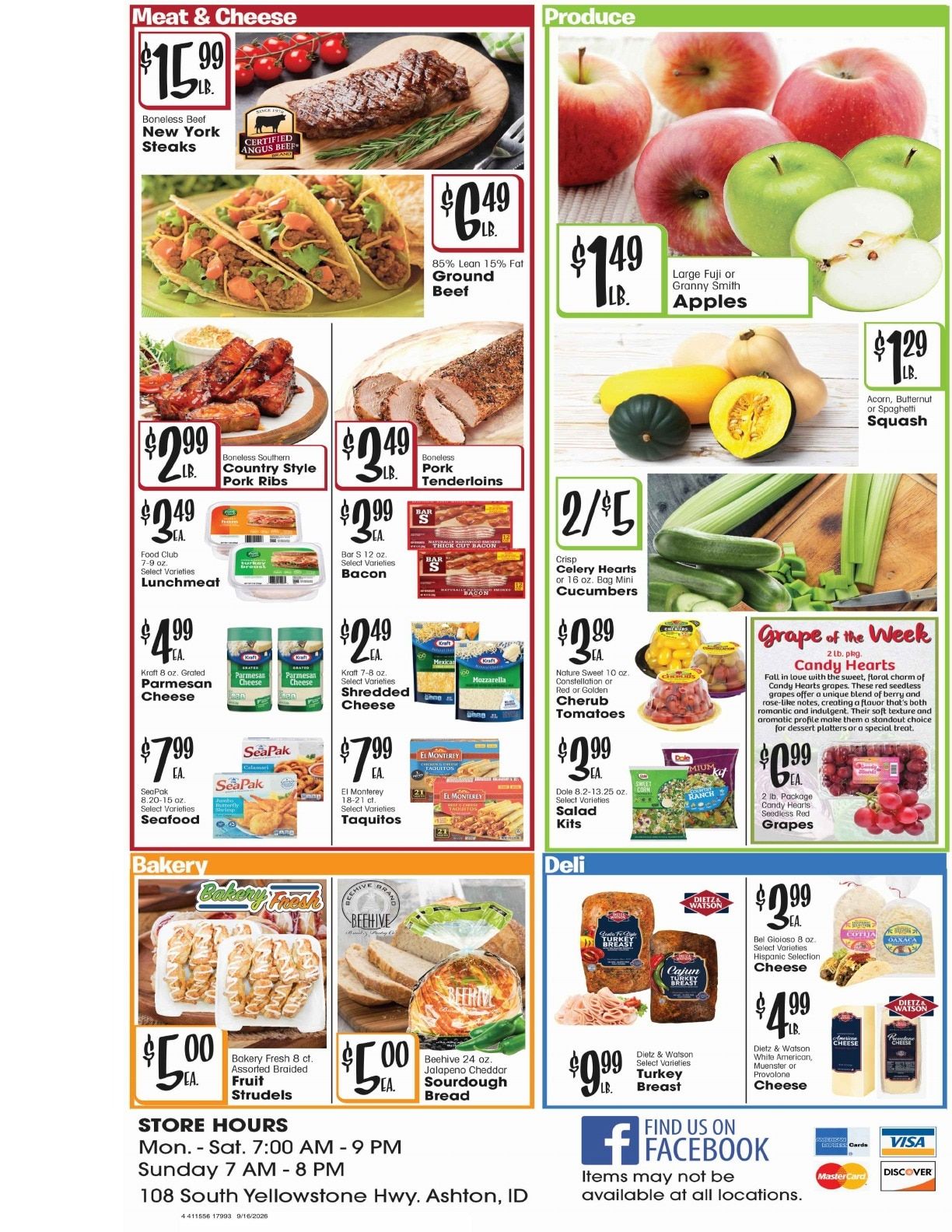 Dave's Jubilee Weekly Ad September 16 - 22, 2026