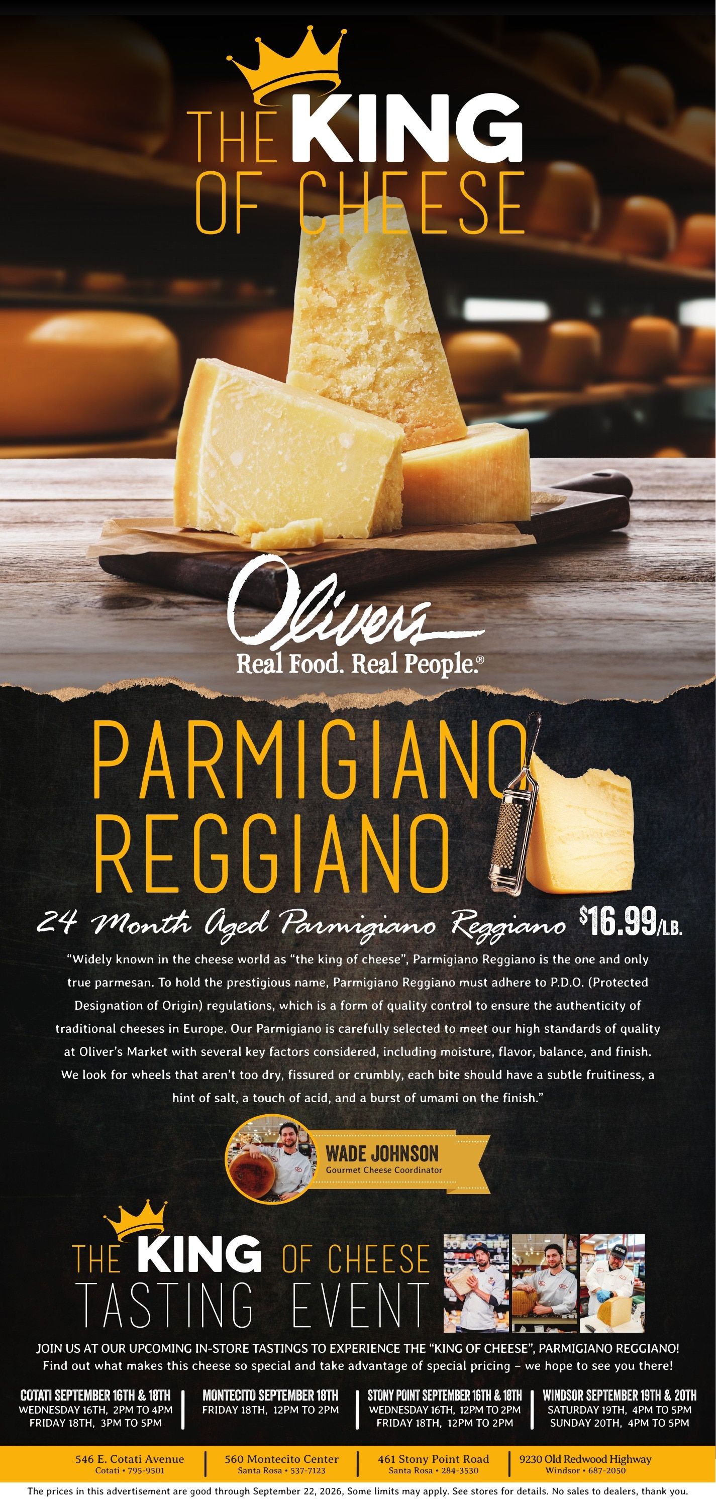 Oliver's Market Press Democrat Weekly Ad September 16 - 22, 2026