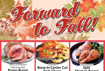 Jones' Food Center Forward to Fall! Weekly Ad September 16 - 22, 2026