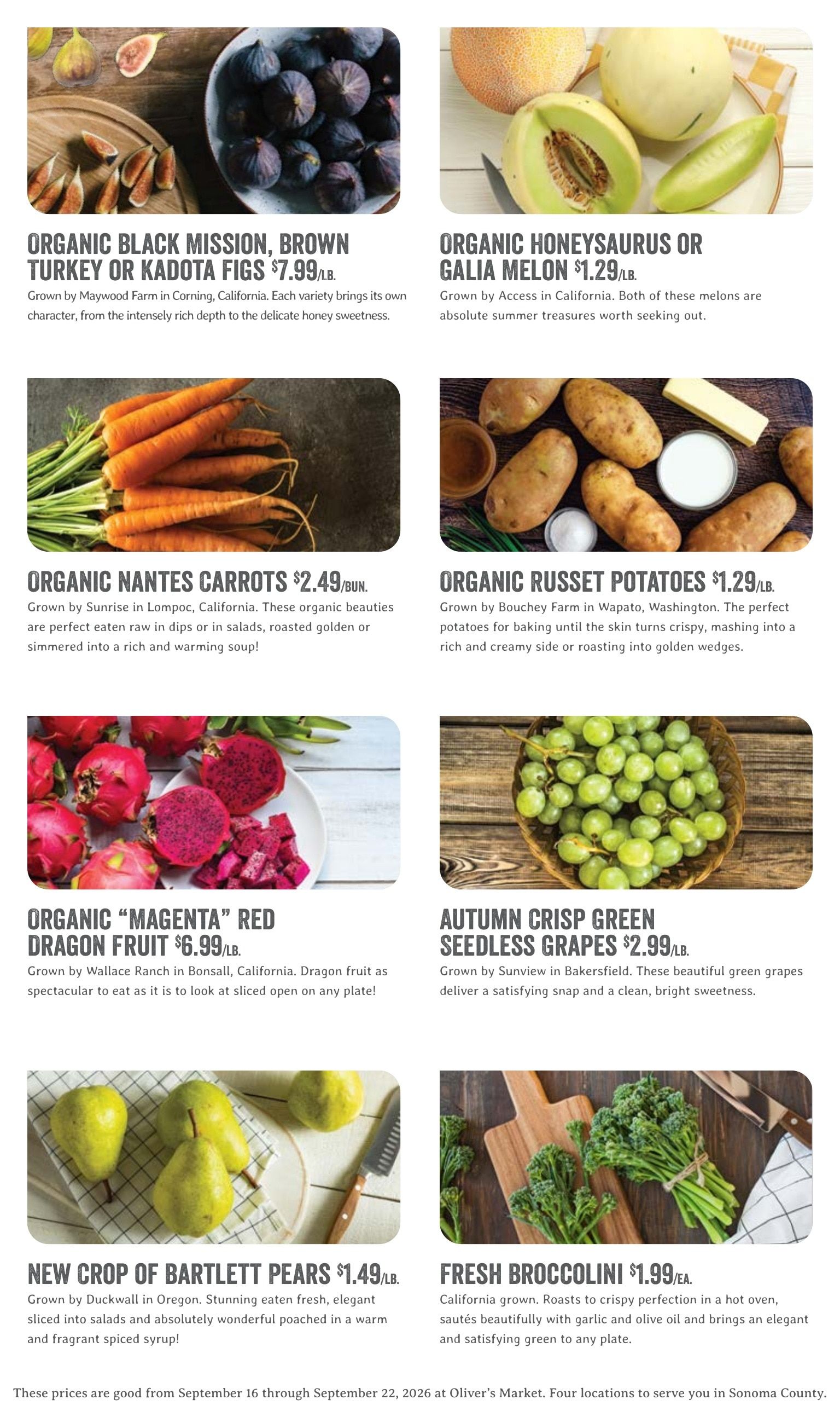 Oliver's Market Weekly Ad September 16 - 22, 2026
