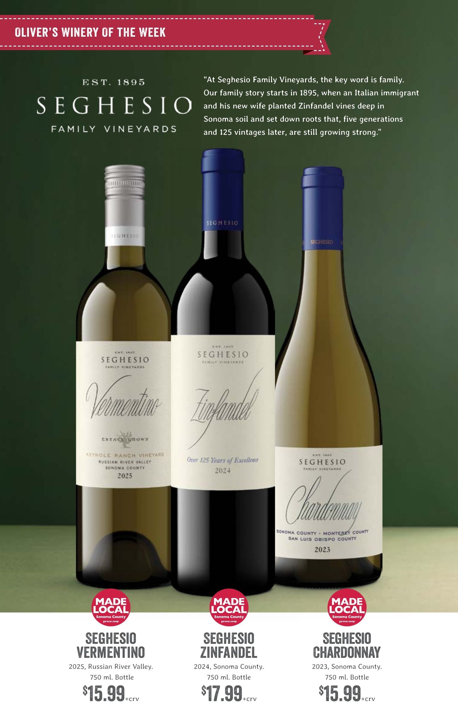 Oliver's Market Weekly Ad September 16 - 22, 2026