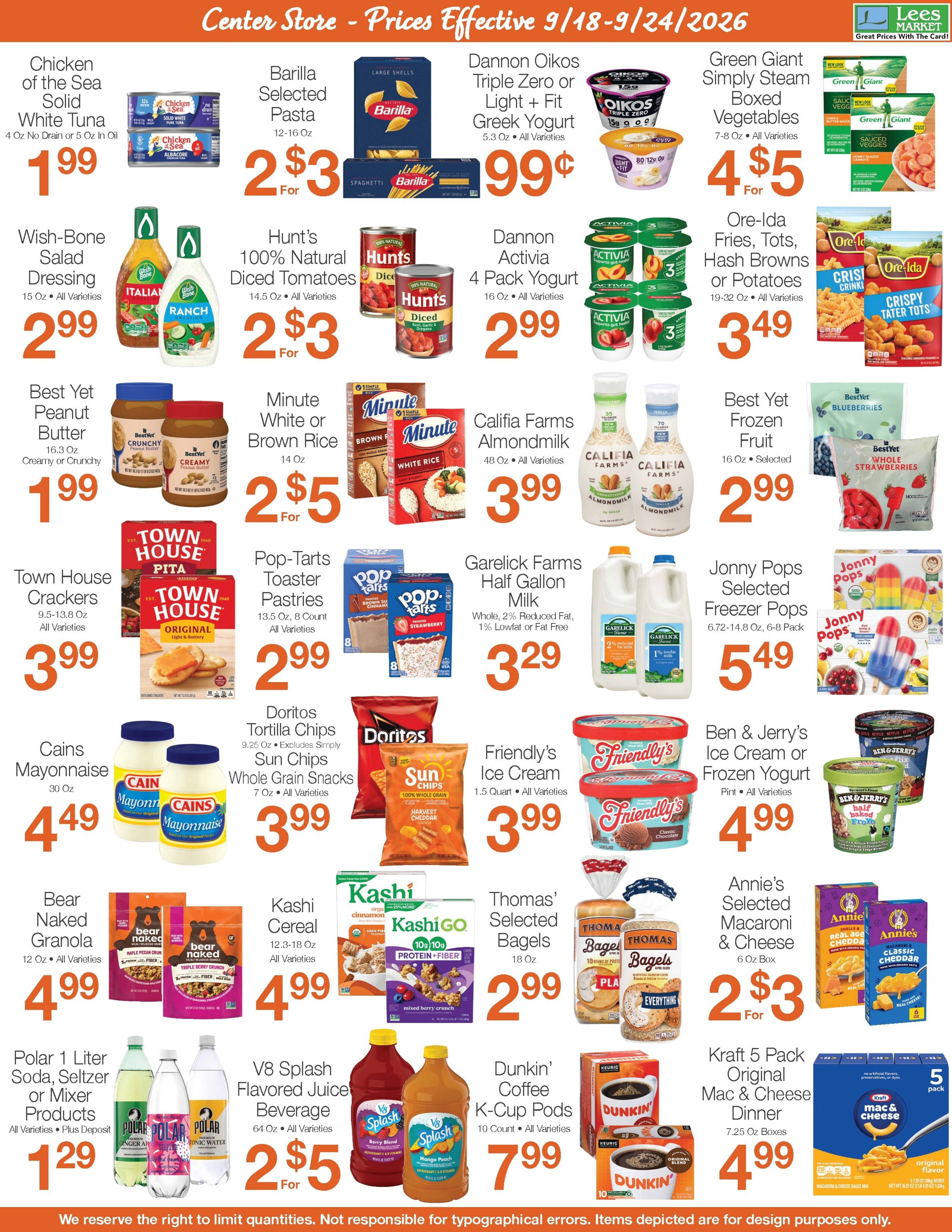 Lee's Market Weekly Ad September 18 - 24, 2026