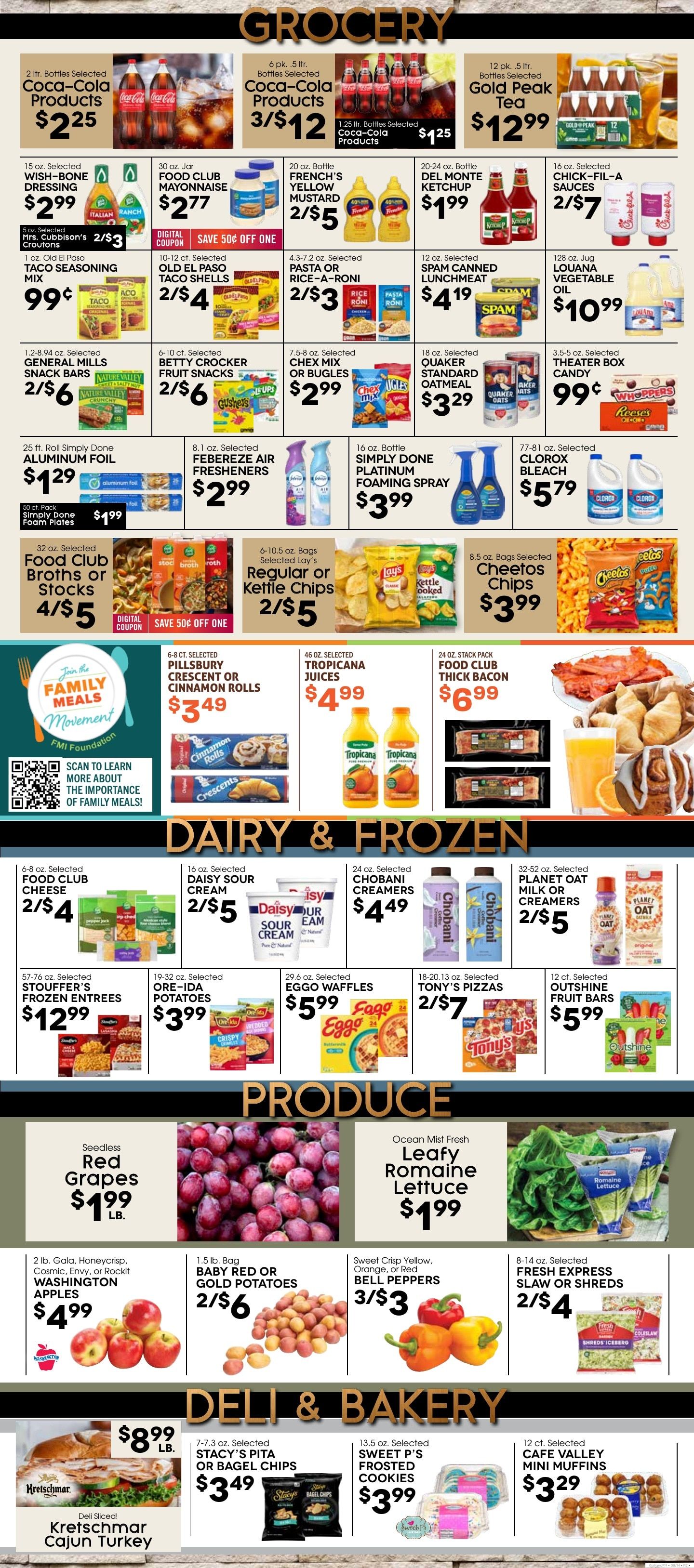 Galliano Fresh Market Weekly Ad September 16 - 22, 2026