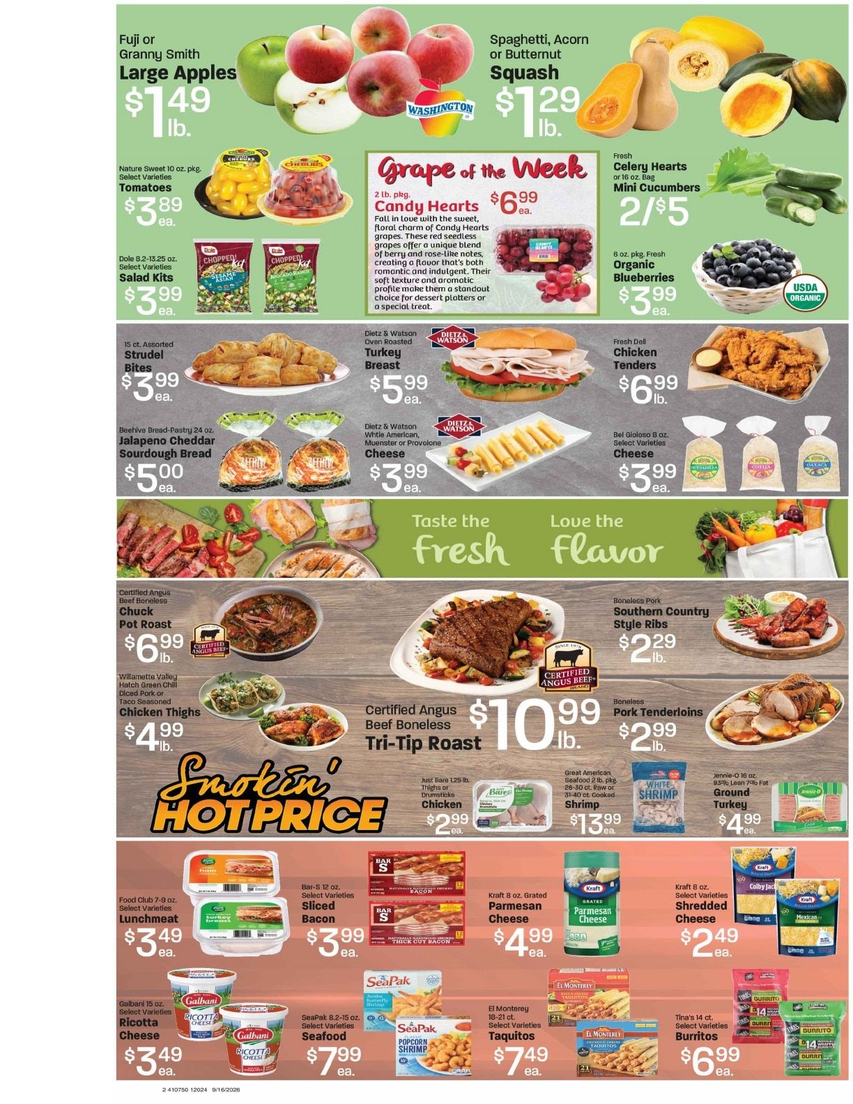 Honey's Marketplace (260 East 300 South, Kanab, UT) Weekly Ad September 16 - 22, 2026