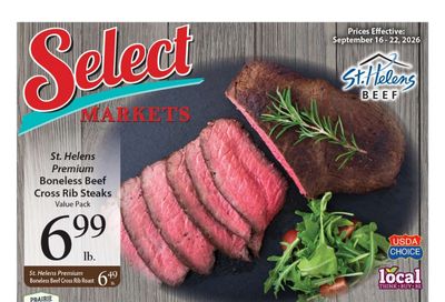 Okie's Select Market Weekly Ad September 16 - 22, 2026