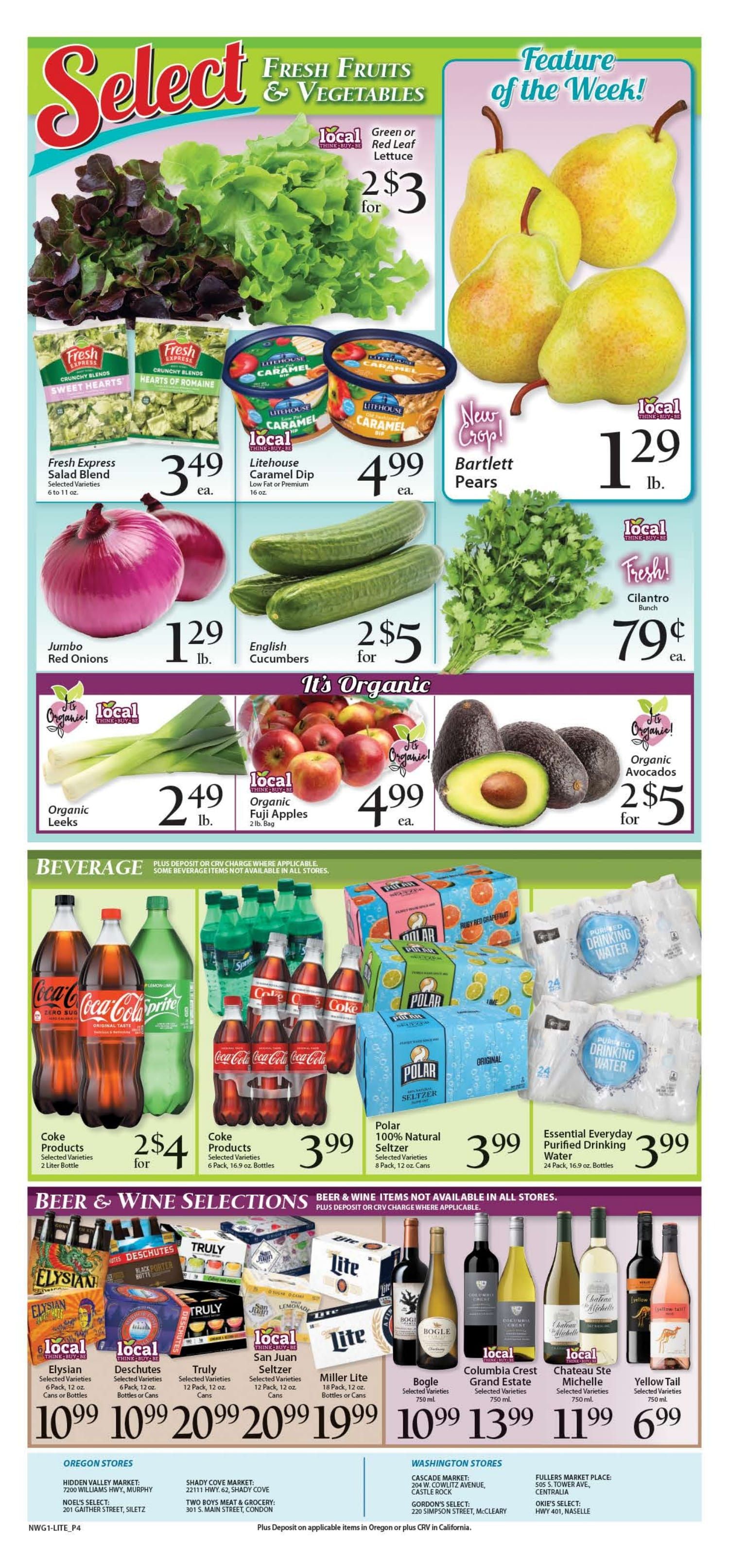 Okie's Select Market Weekly Ad September 16 - 22, 2026