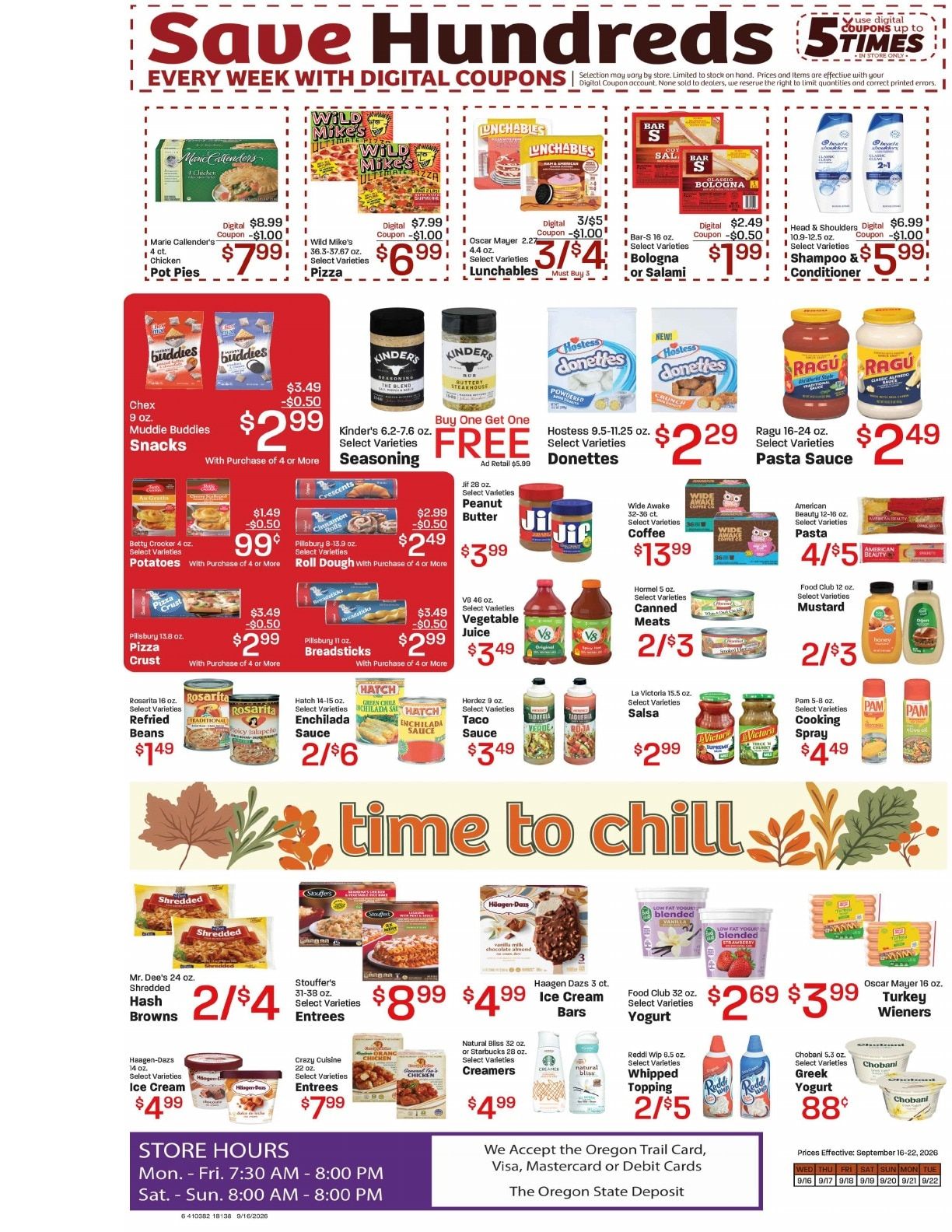 Elgin Foodtown Weekly Ad September 16 - 22, 2026