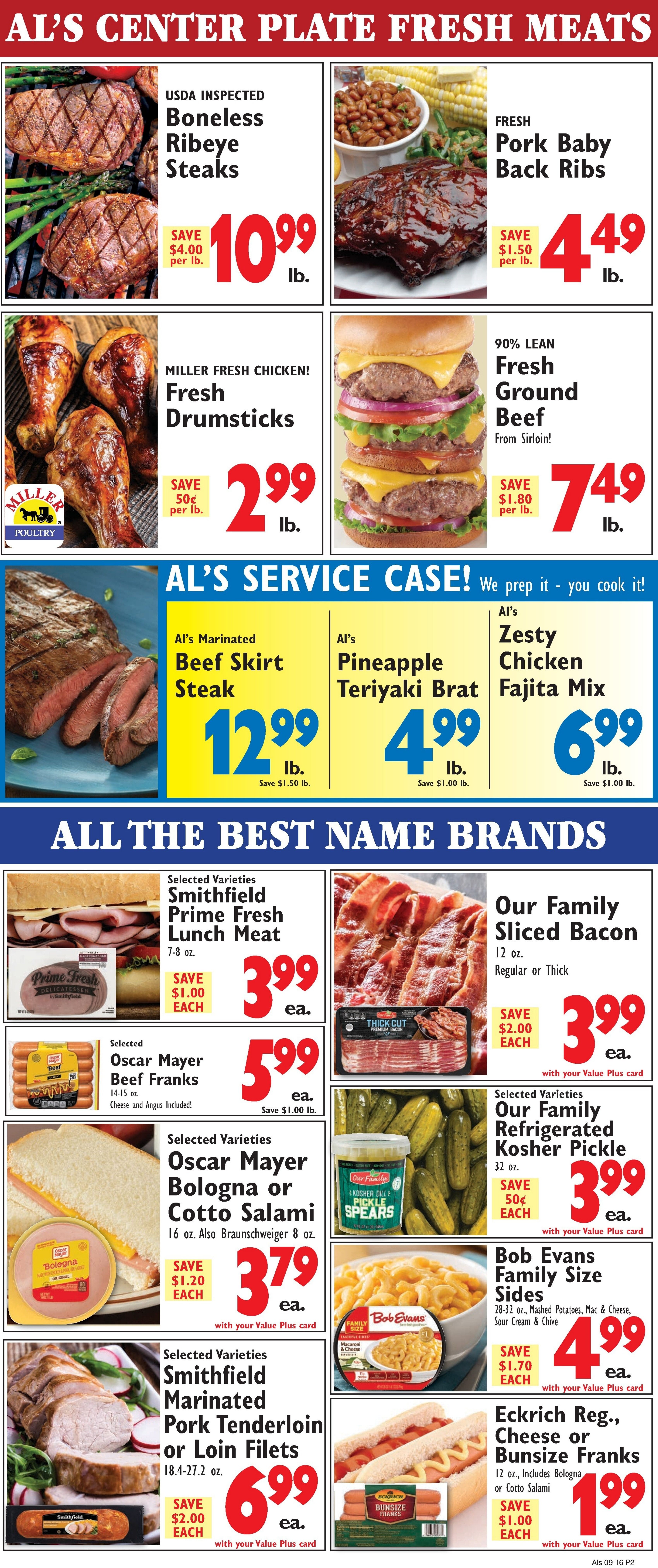 Al's Supermarket Weekly Ad September 16 - 22, 2026