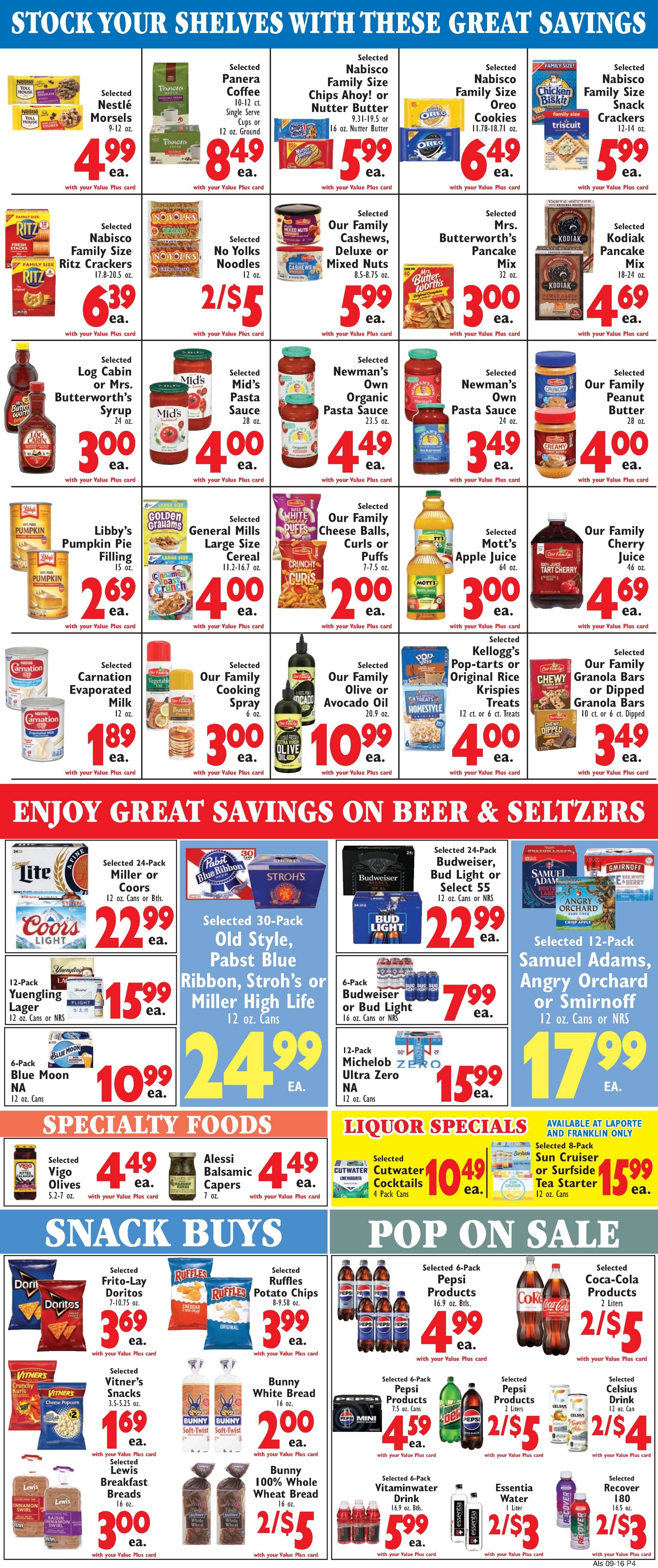 Al's Supermarket Weekly Ad September 16 - 22, 2026