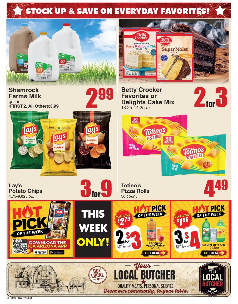 Butcher & Farmer Market Weekly Ad September 16 - 22, 2026