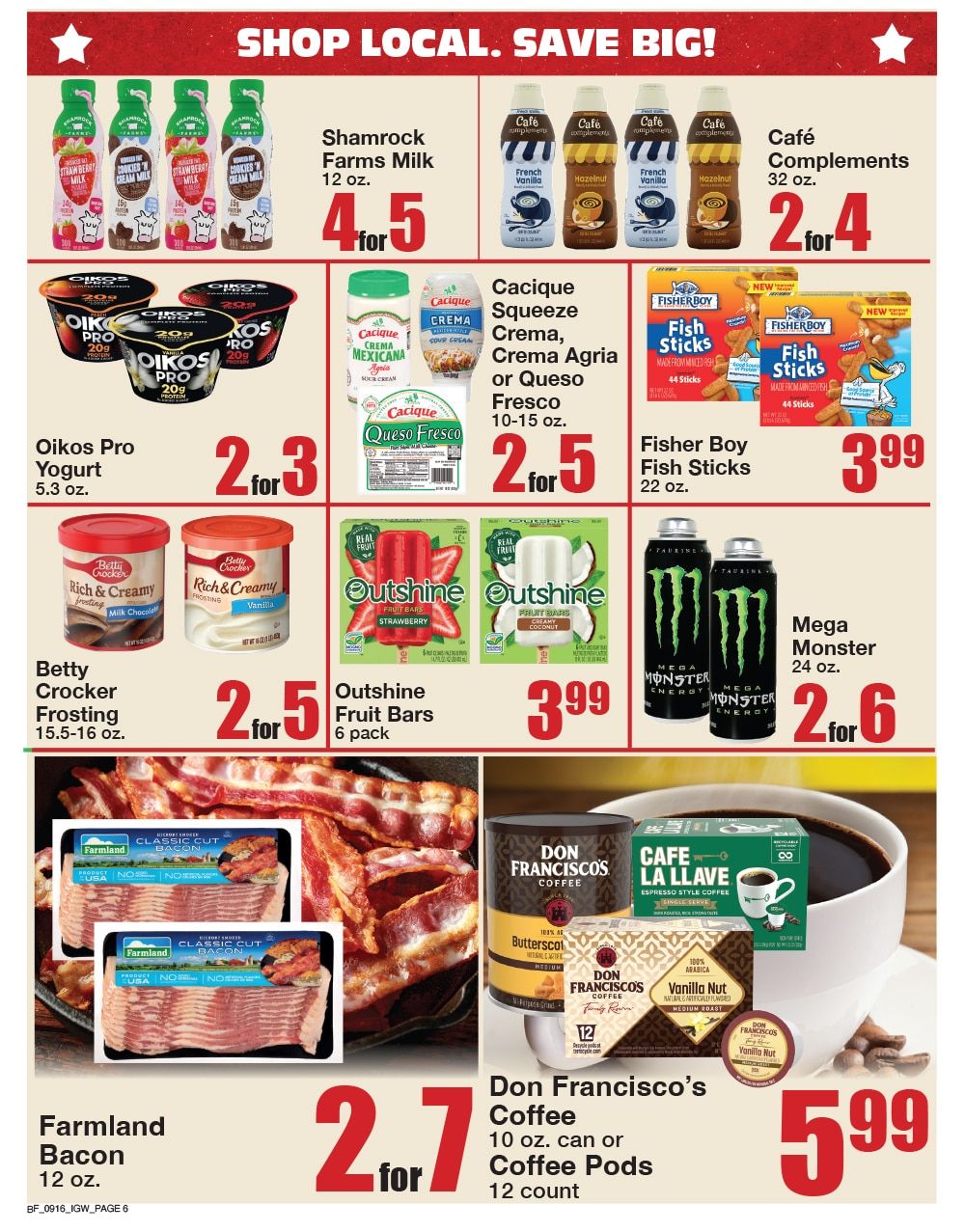 Butcher & Farmer Market Weekly Ad September 16 - 22, 2026