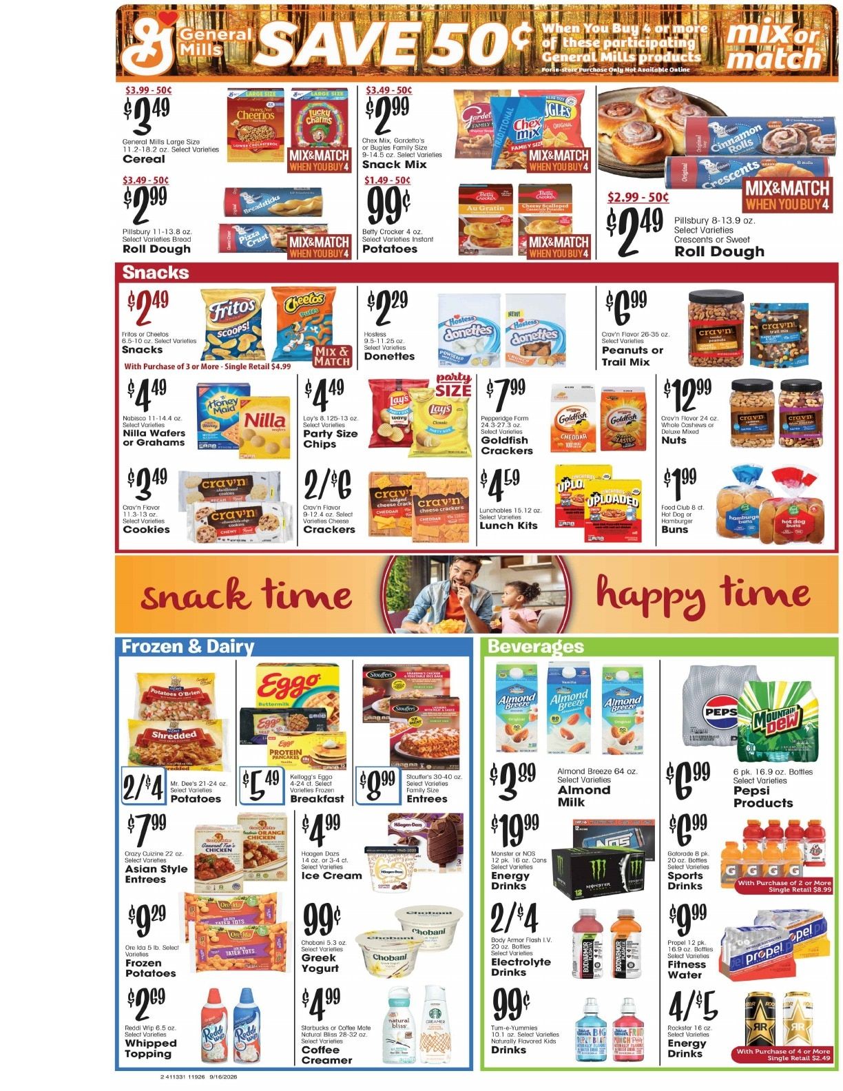 Burney's Weekly Ad September 16 - 22, 2026