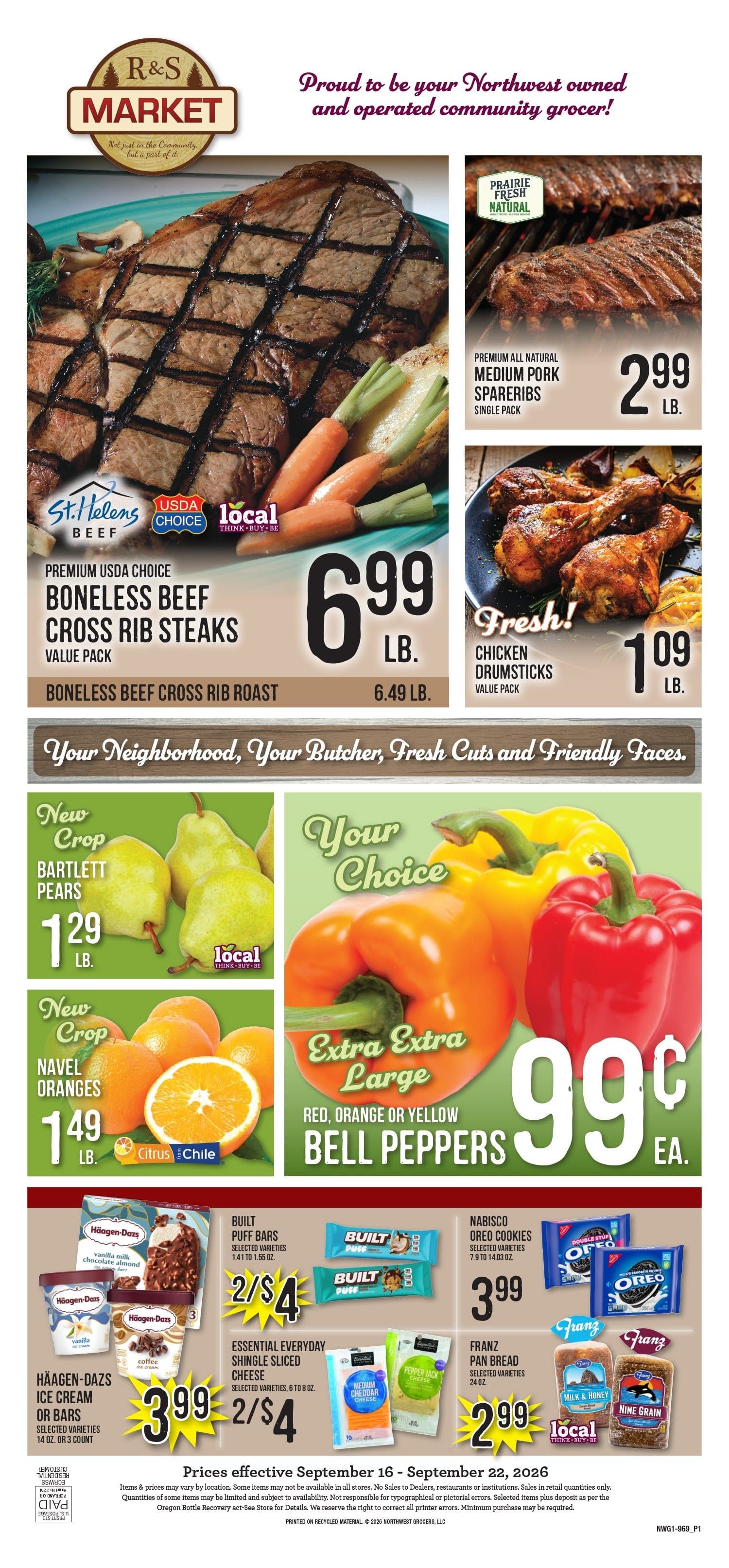 R&S Market Weekly Ad September 16 - 22, 2026