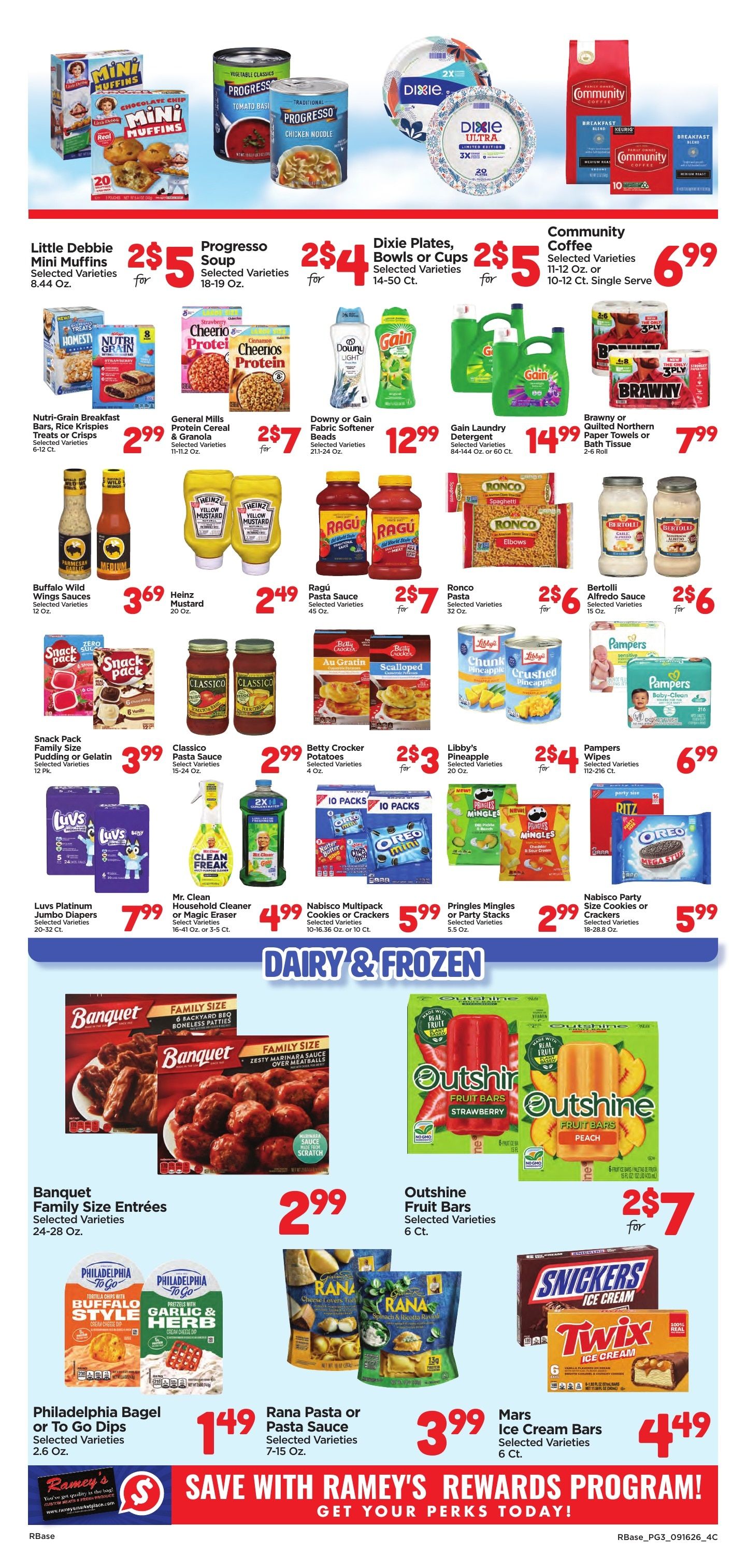 Ramey's (13561 St Stephens Ave, Chatom, AL) Weekly Ad September 16 - 22, 2026