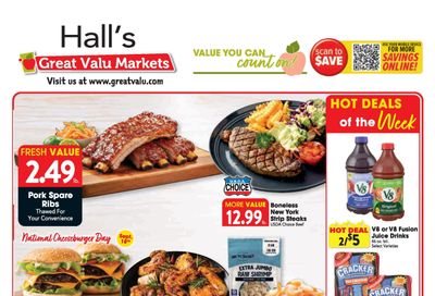 Hall's Great Valu Weekly Ad September 16 - 22, 2026