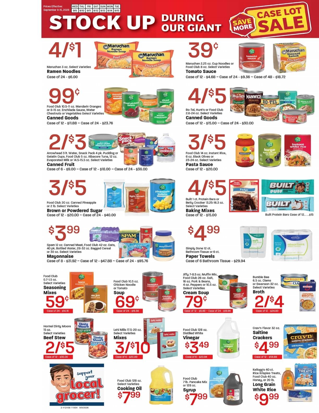 Davis Food & Drug (La Verkin, UT) Weekly Ad September 9 - 15, 2026
