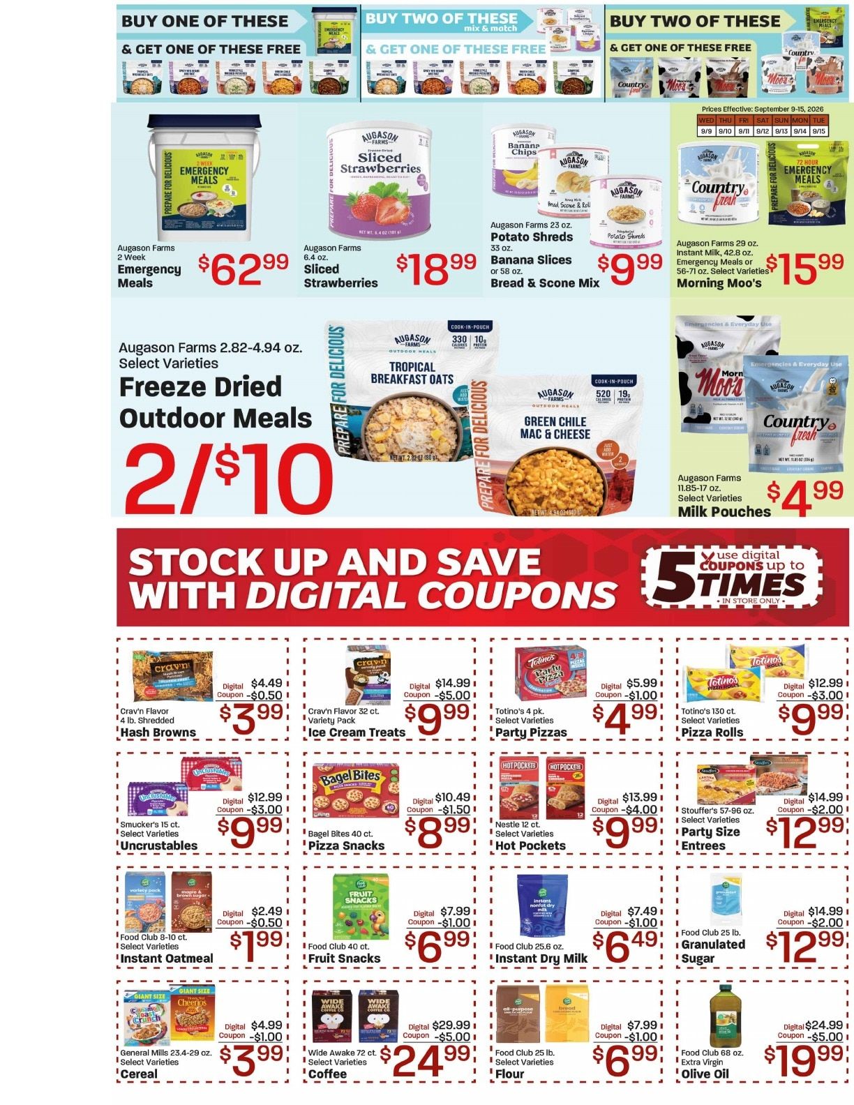 Davis Food & Drug (La Verkin, UT) Weekly Ad September 9 - 15, 2026