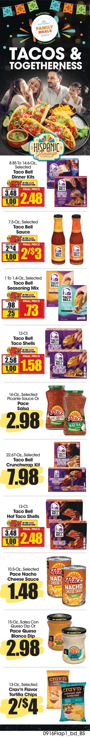 Jones Red & White Weekly Ad September 16 - 22, 2026