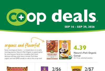 La Montañita Co-op Co+op Deals Weekly Ad September 16 - 29, 2026