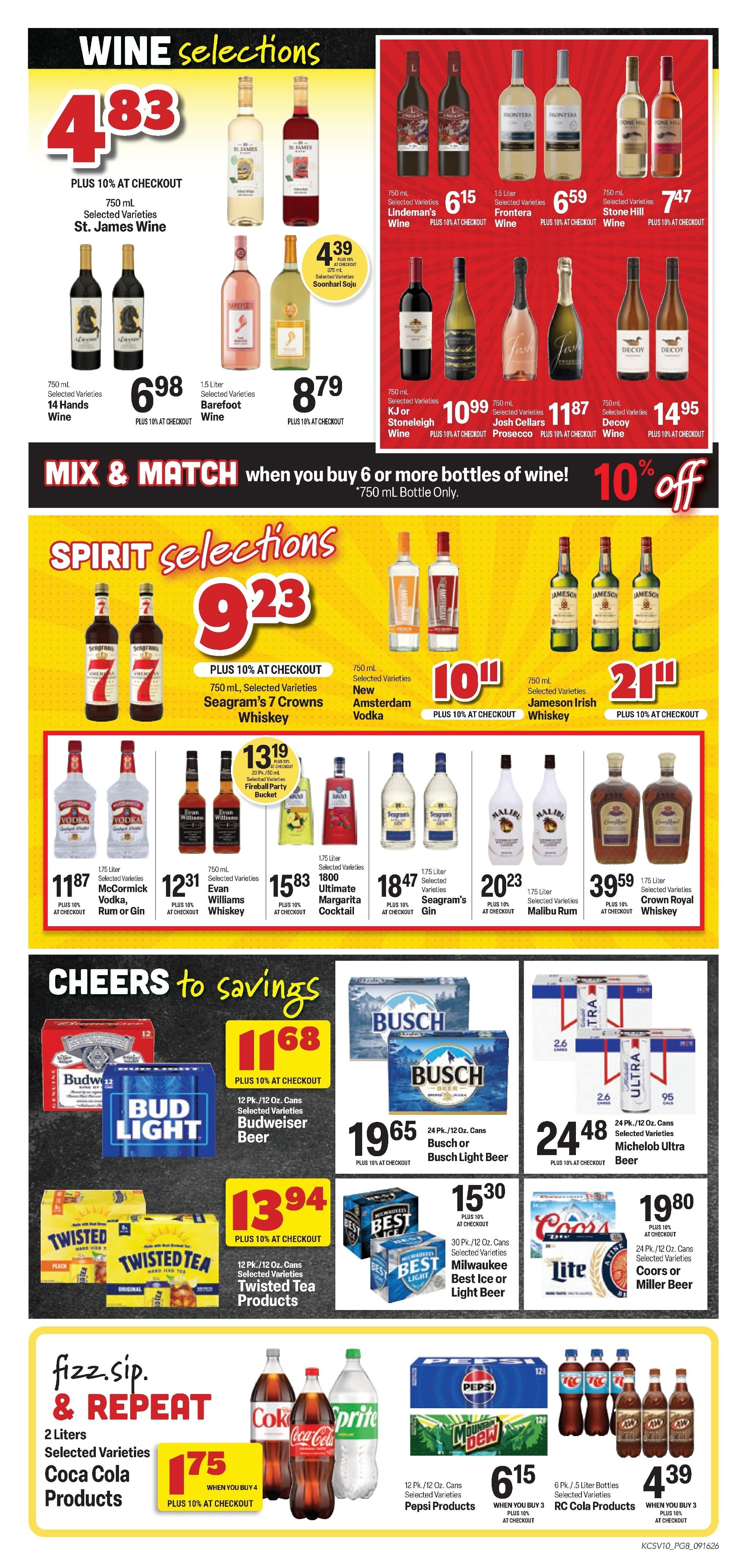 King Cash Saver (Lebanon, MO) Weekly Ad September 16 - 29, 2026