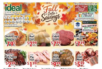 Ideal Food Basket (Pompano Beach, FL) Weekly Ad September 23 - 29, 2026