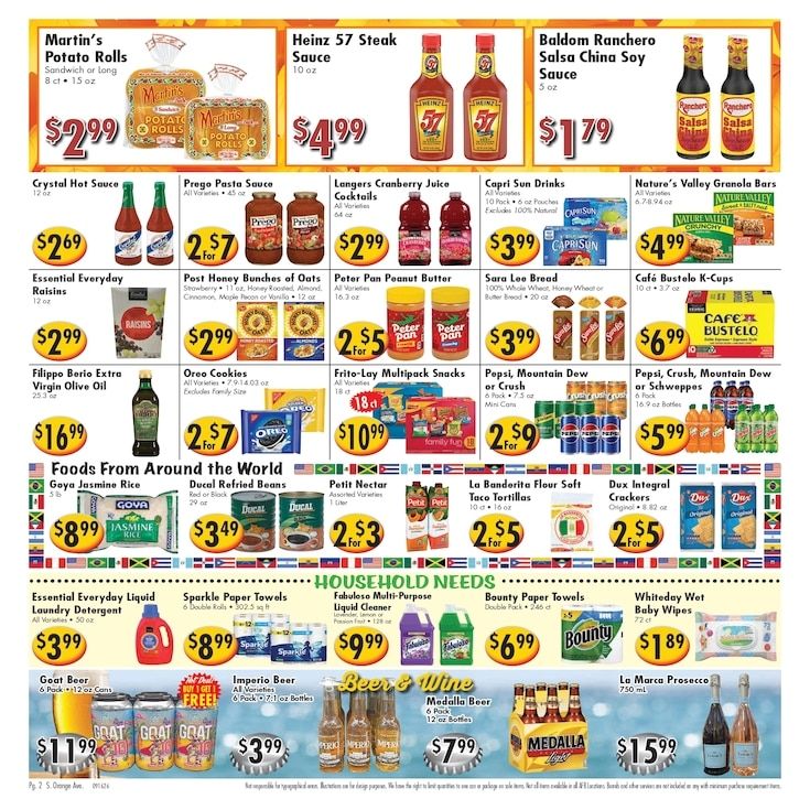 Ideal Food Basket (5637 South Orange Ave, Orlando, FL) Weekly Ad September 16 - 22, 2026