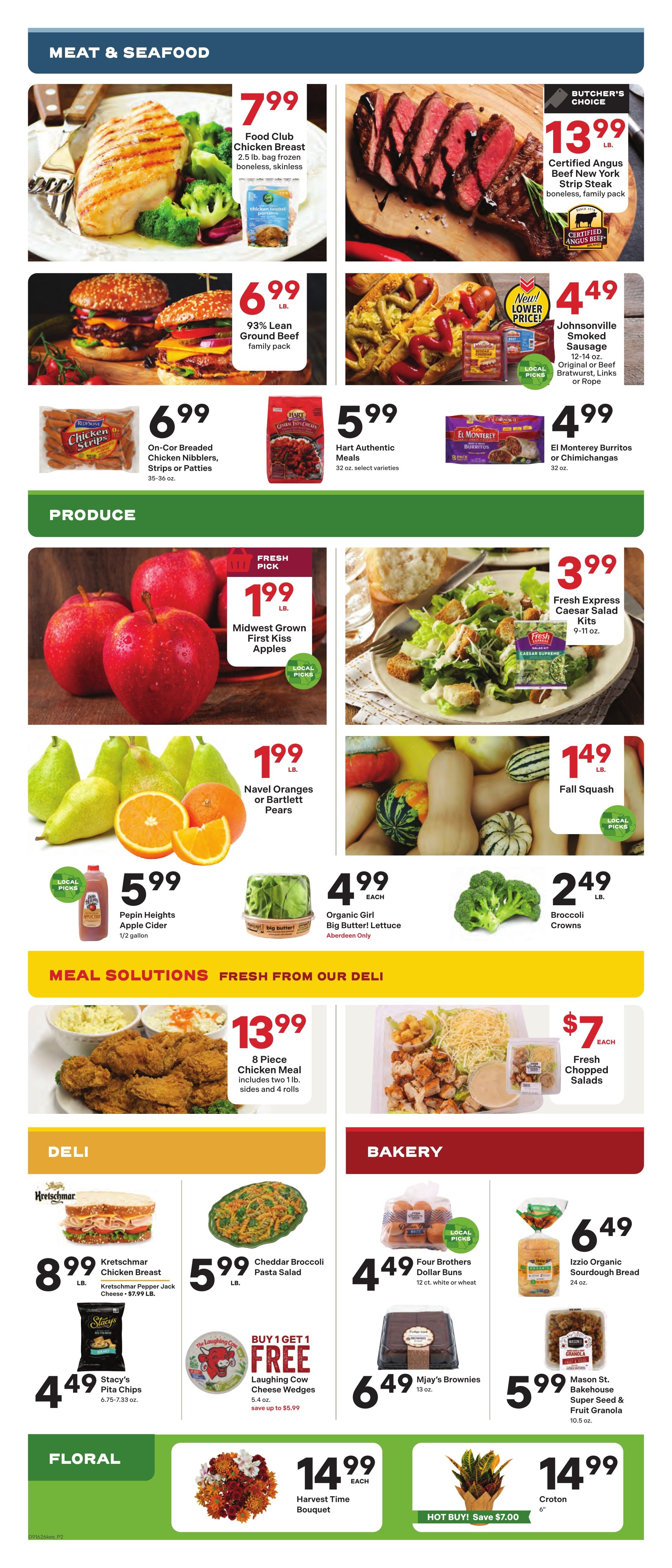 Kessler's Grocery Weekly Ad September 16 - 22, 2026