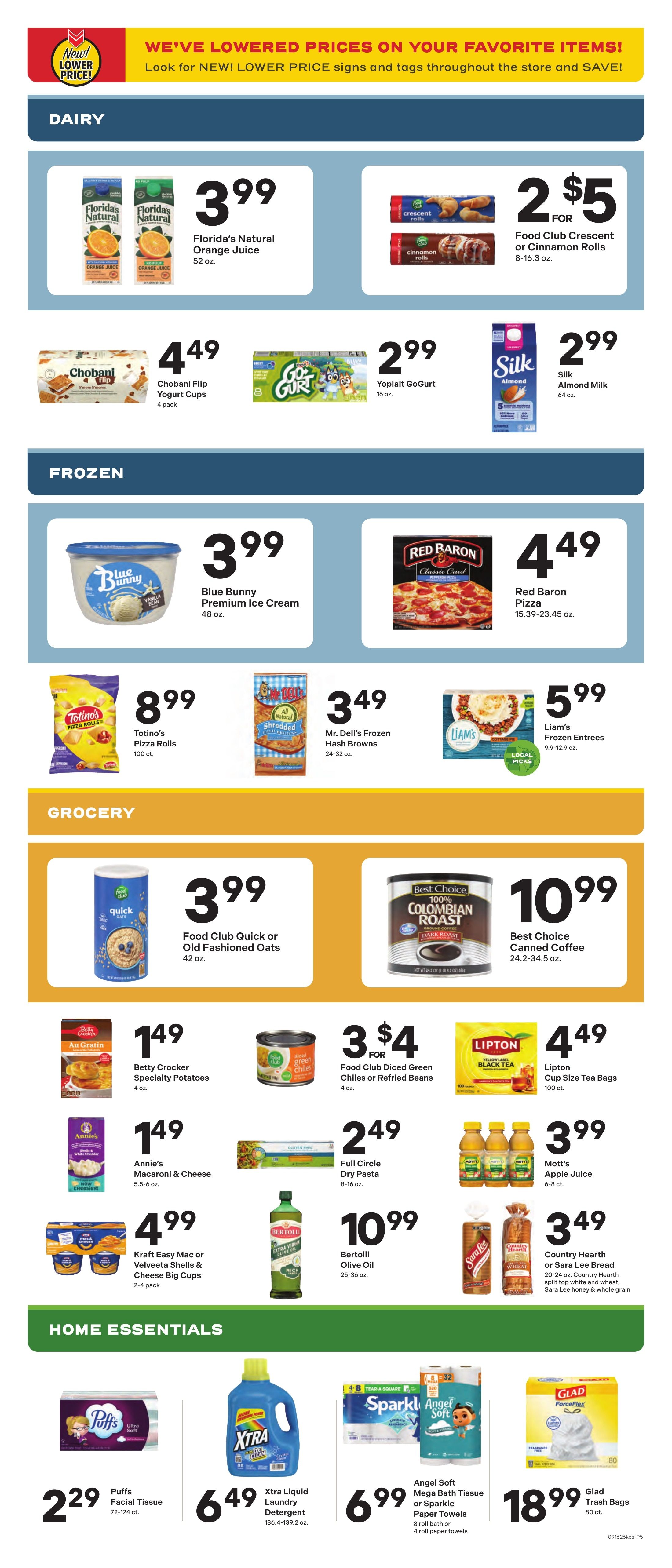 Kessler's Grocery Weekly Ad September 16 - 22, 2026
