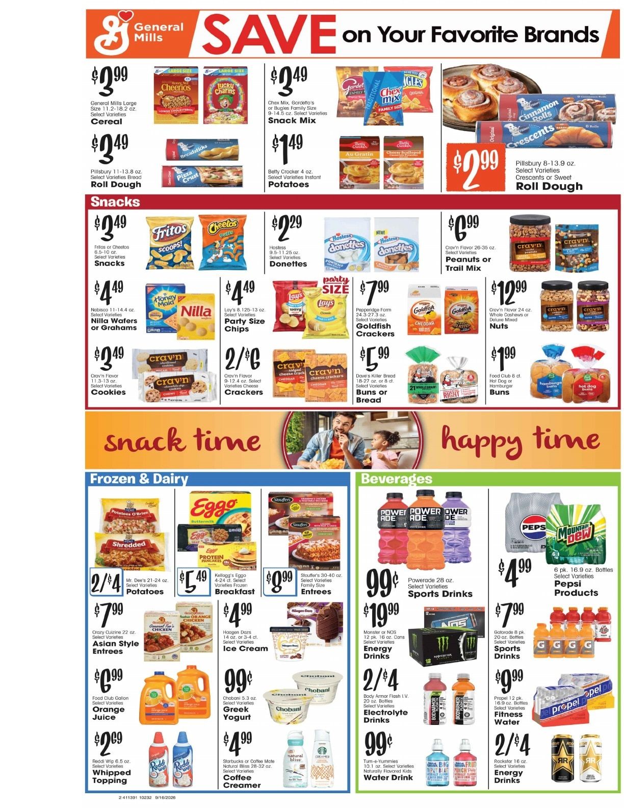 Cedaredge Foodtown Weekly Ad September 16 - 22, 2026