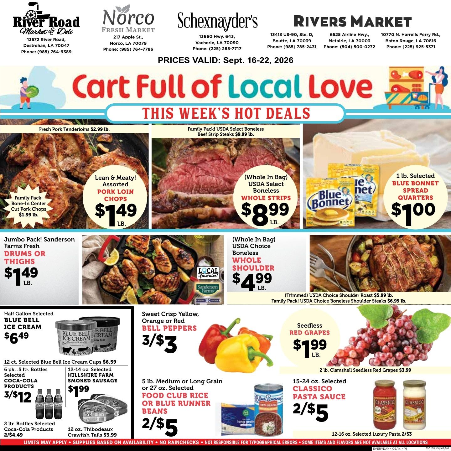Rivers Market Weekly Ad September 16 - 22, 2026