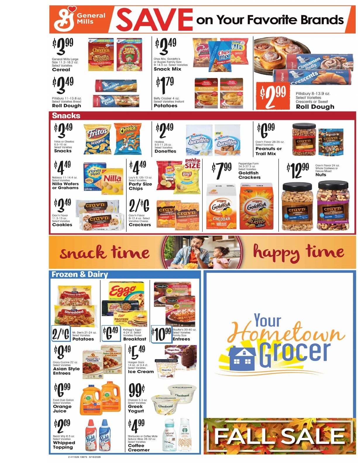 D's Supermarket (Stanford, MT) Weekly Ad September 16 - 22, 2026