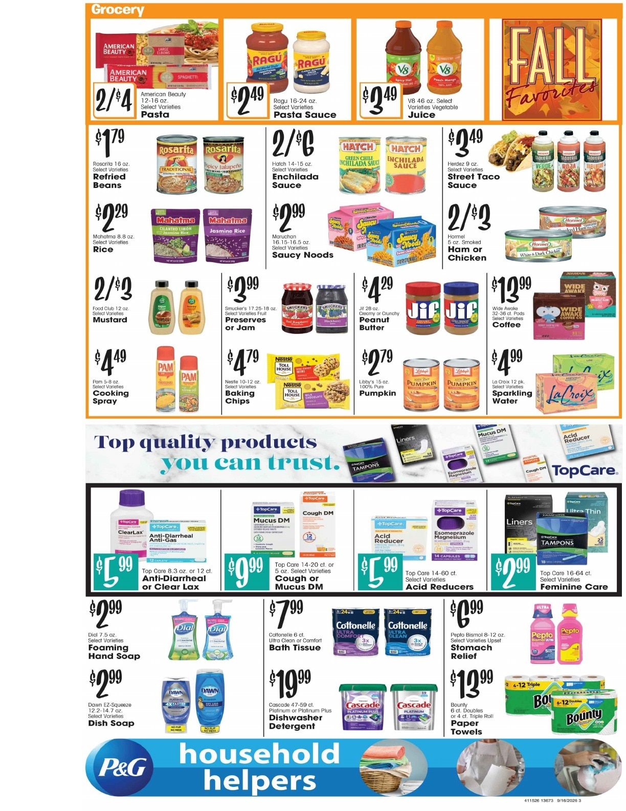 D's Supermarket (Stanford, MT) Weekly Ad September 16 - 22, 2026