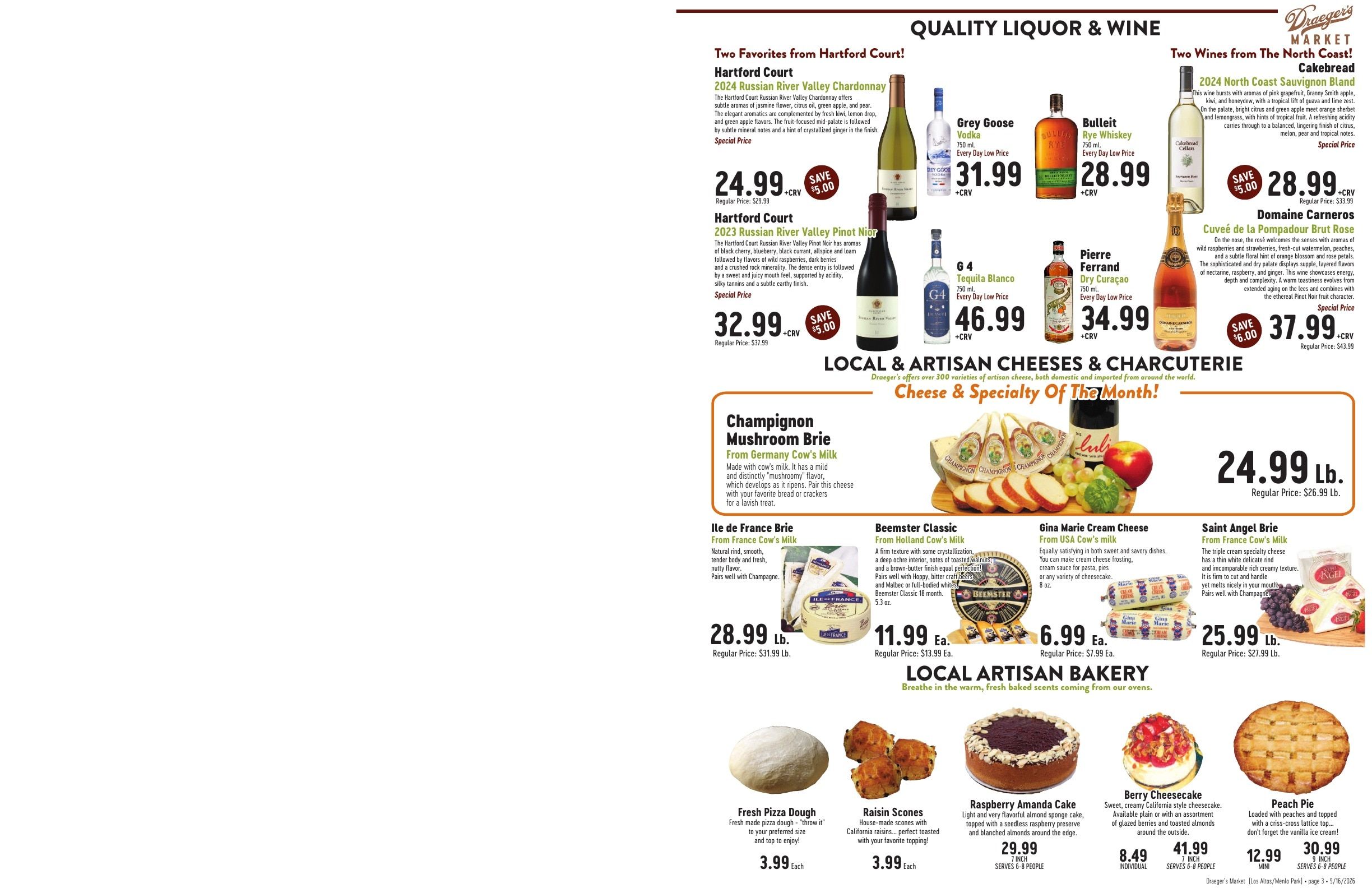 Draeger's Market Weekly Ad September 16 - October 6, 2026