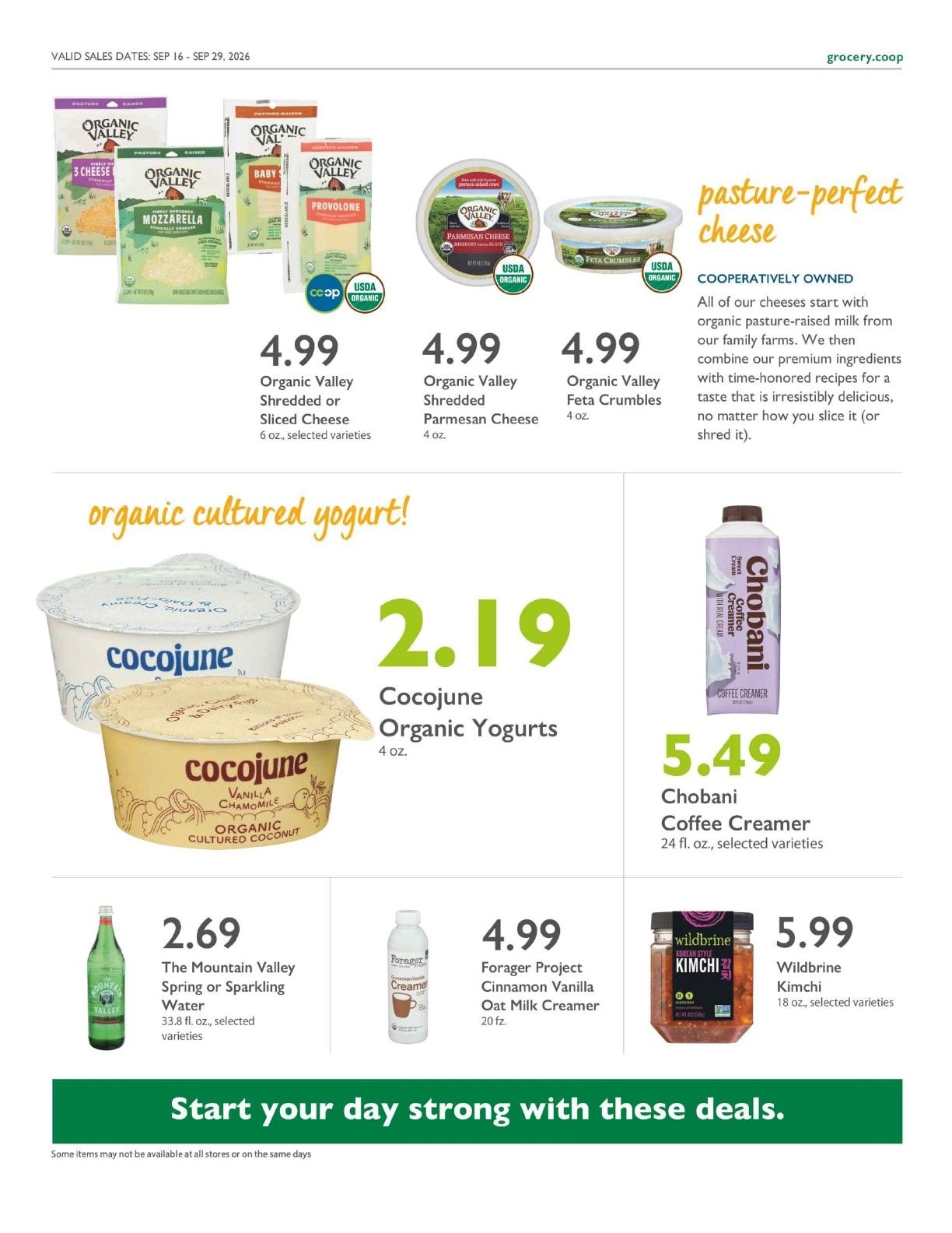 City Center Market Co+op Deals Weekly Ad September 16 - 29, 2026