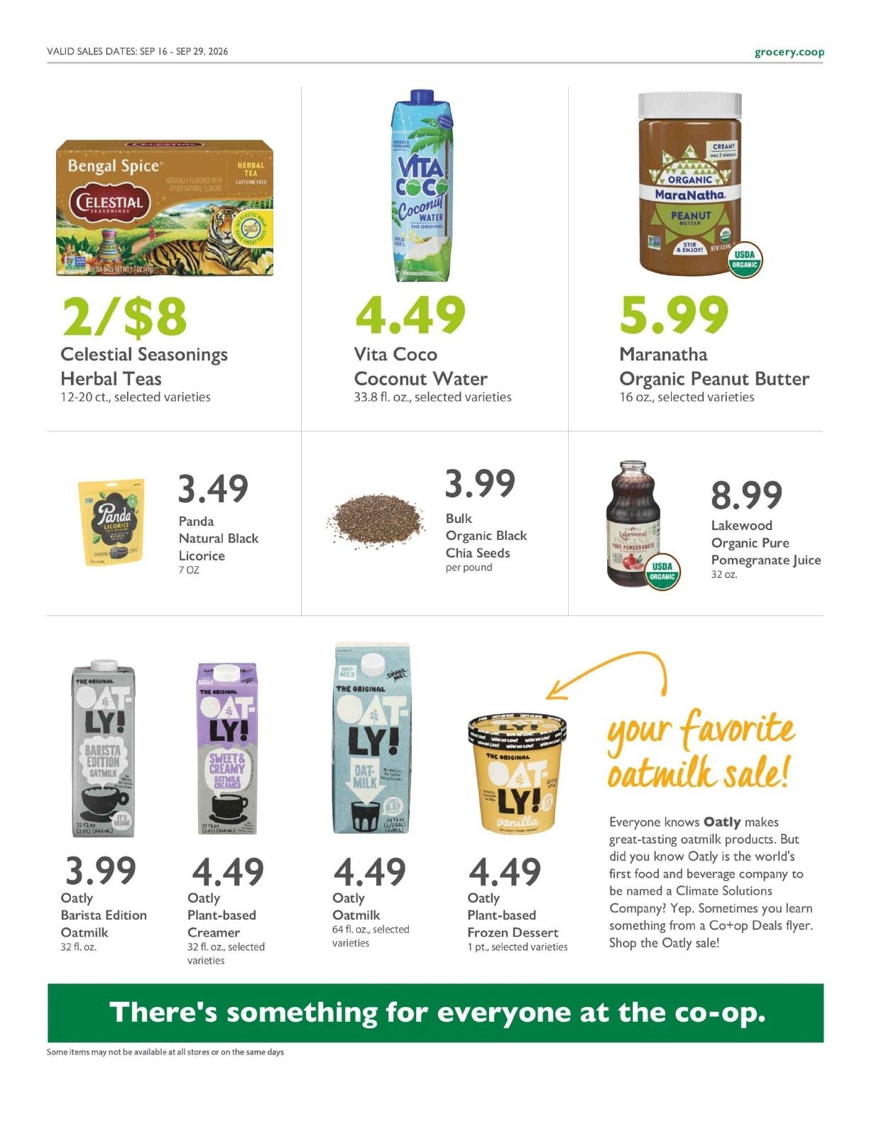 City Center Market Co+op Deals Weekly Ad September 16 - 29, 2026
