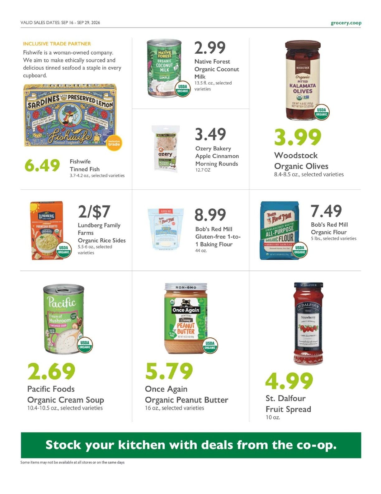 City Center Market Co+op Deals Weekly Ad September 16 - 29, 2026