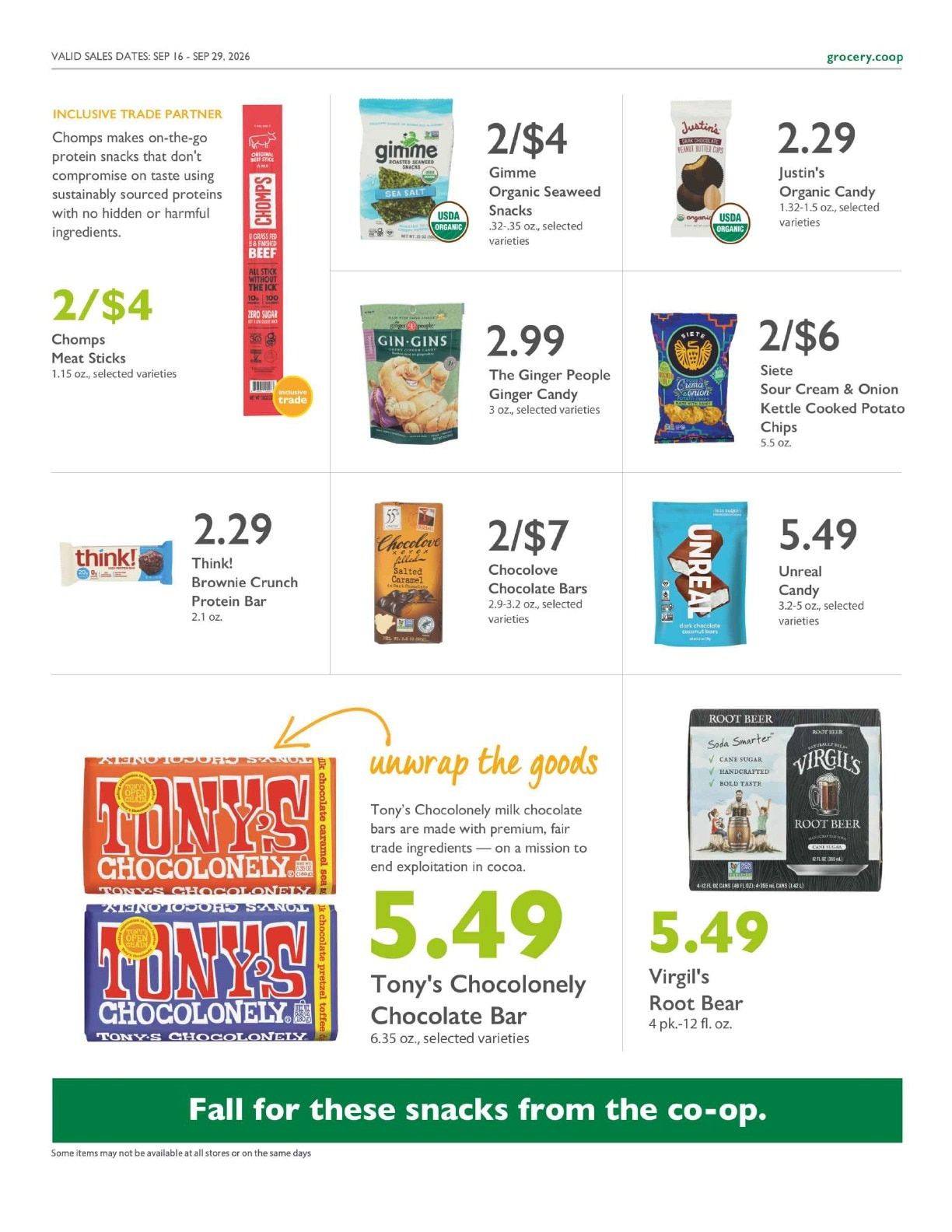 City Center Market Co+op Deals Weekly Ad September 16 - 29, 2026