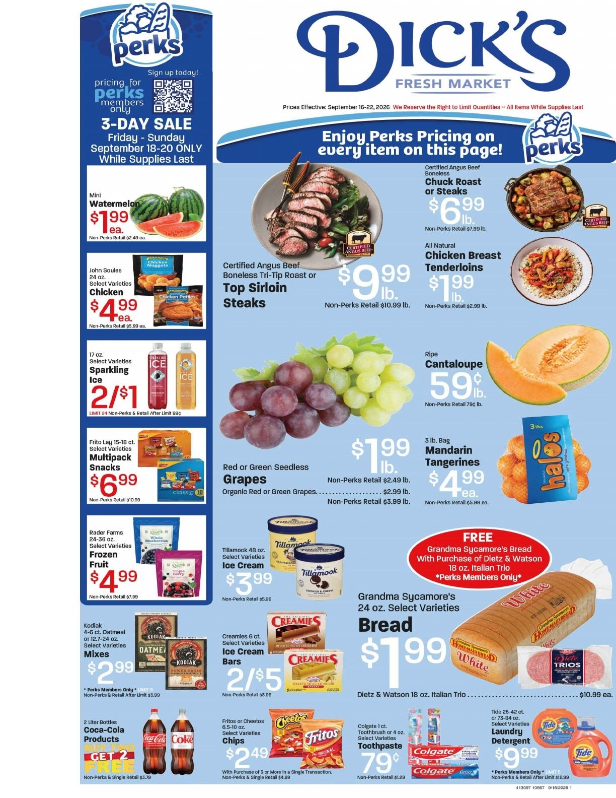 Dick's Market (Bountiful, UT) Weekly Ad September 16 - 22, 2026