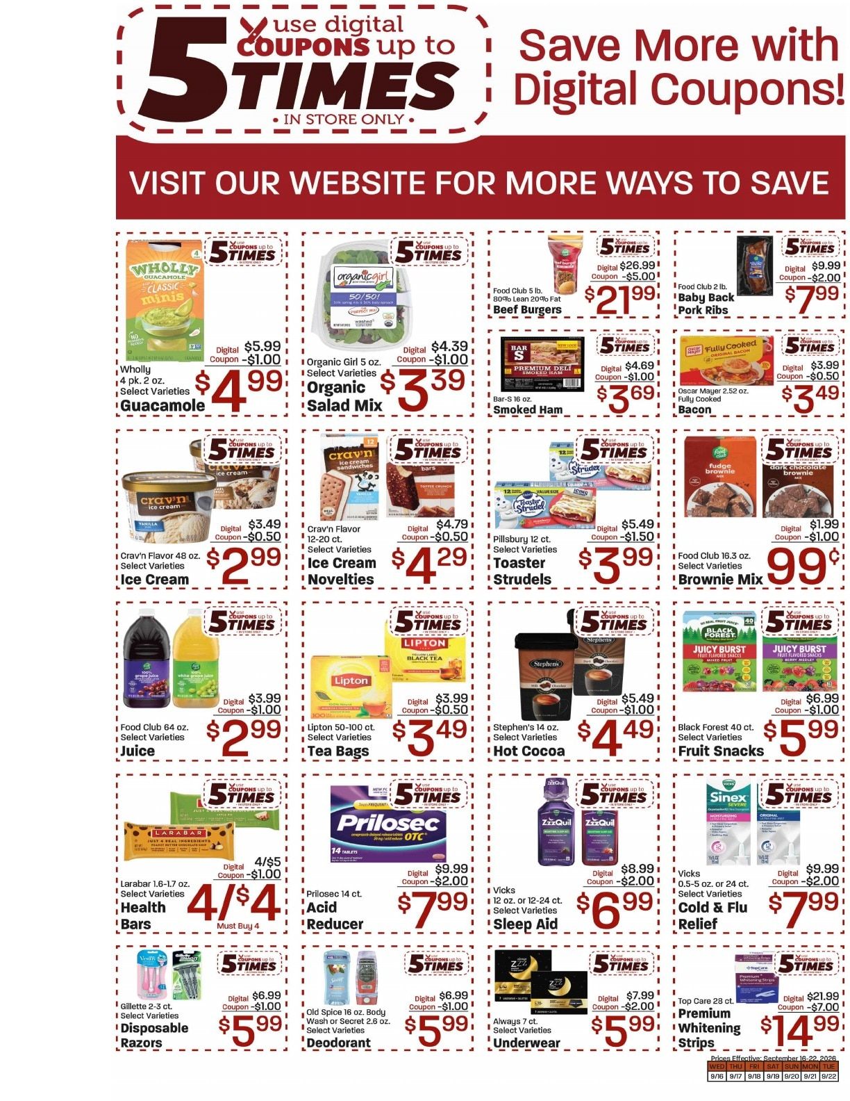 Dick's Market (Bountiful, UT) Weekly Ad September 16 - 22, 2026