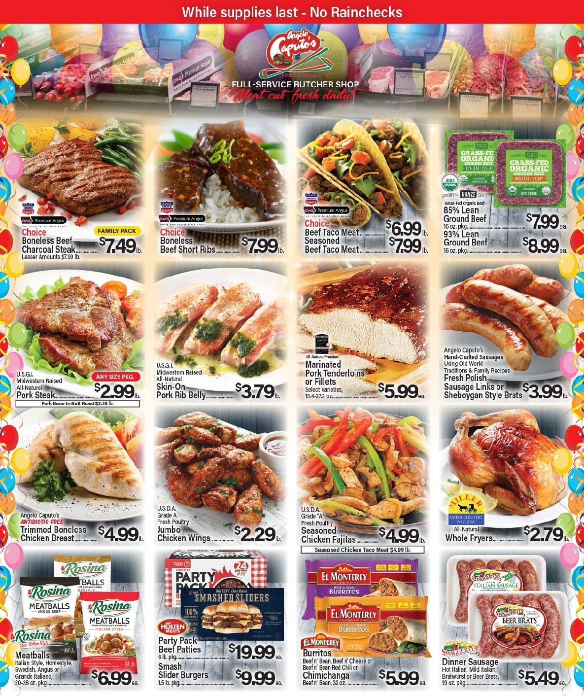 Angelo Caputo's Fresh Market (Addison and other locations, IL) Weekly Ad September 16 - 22, 2026