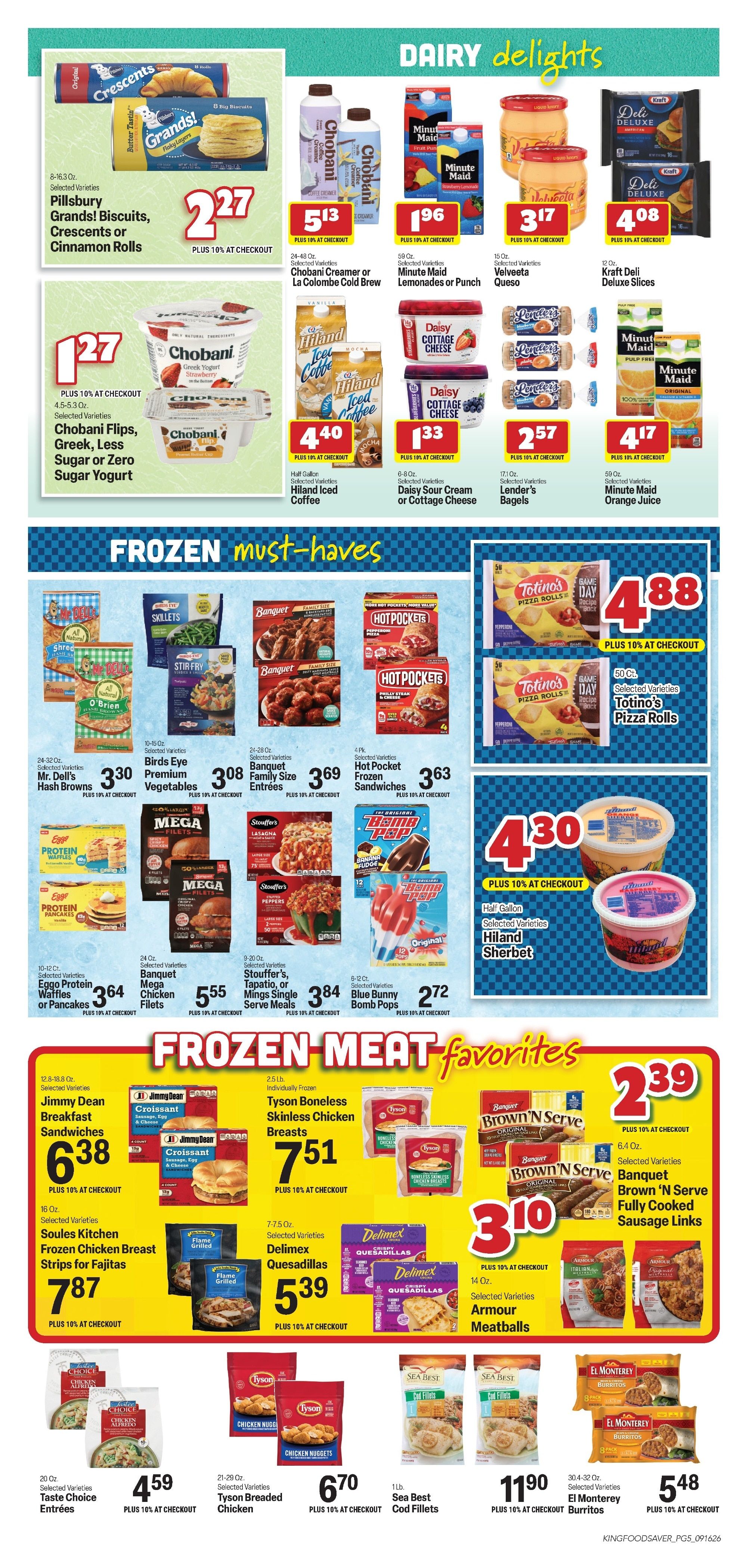 King Food Saver (Coffeyville, KS) Weekly Ad September 16 - 29, 2026