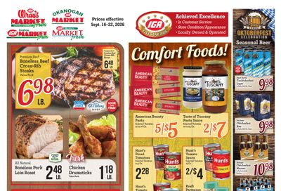 Vashon Market Fresh Weekly Ad September 16 - 22, 2026