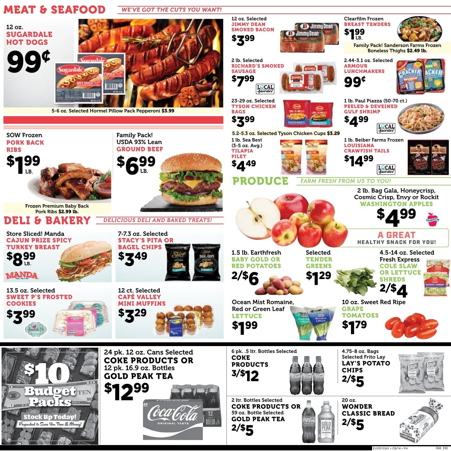 Raintree Market (Baldwin and Jeanerette, LA) Weekly Ad September 16 - 22, 2026