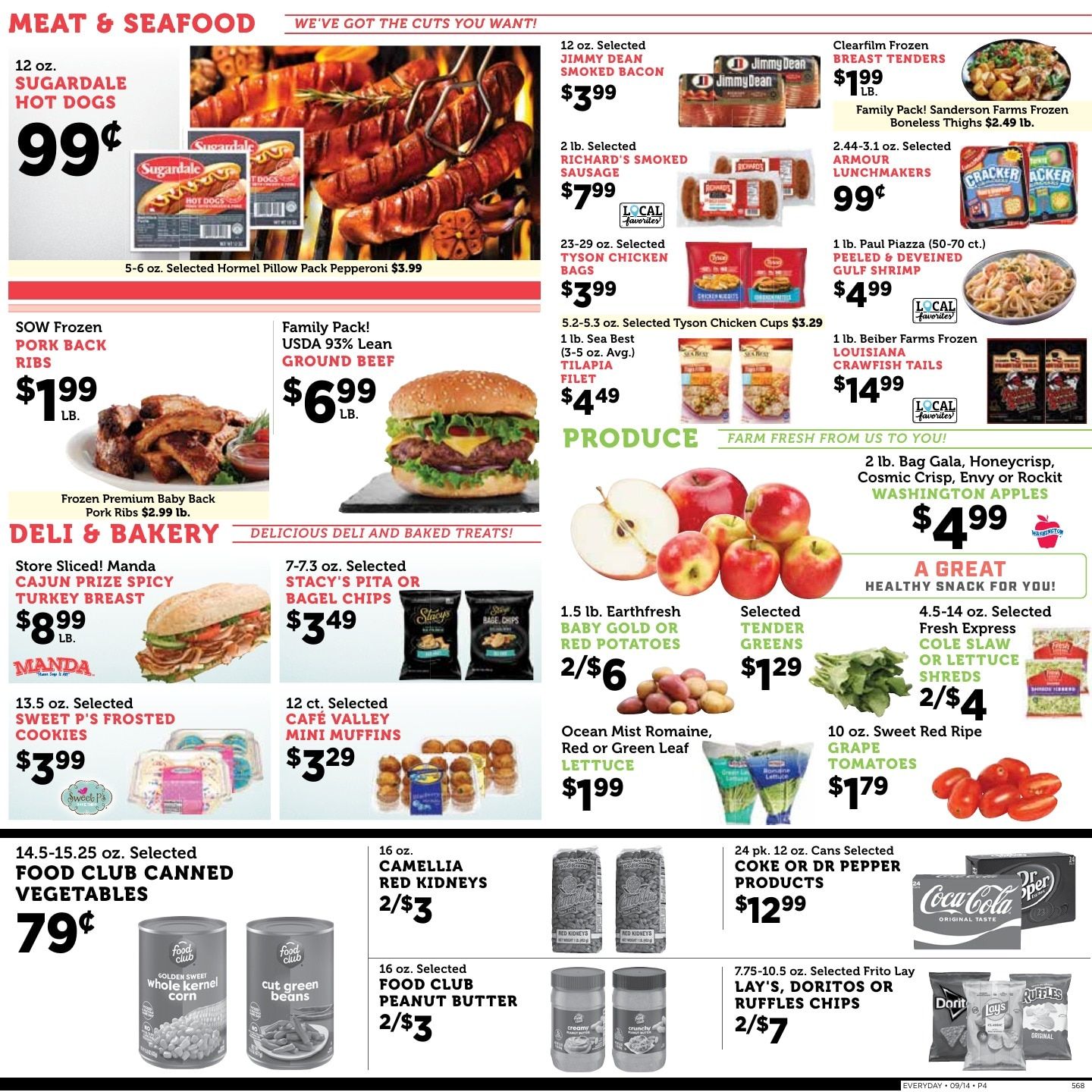 St. Francisville Market Weekly Ad September 16 - 22, 2026