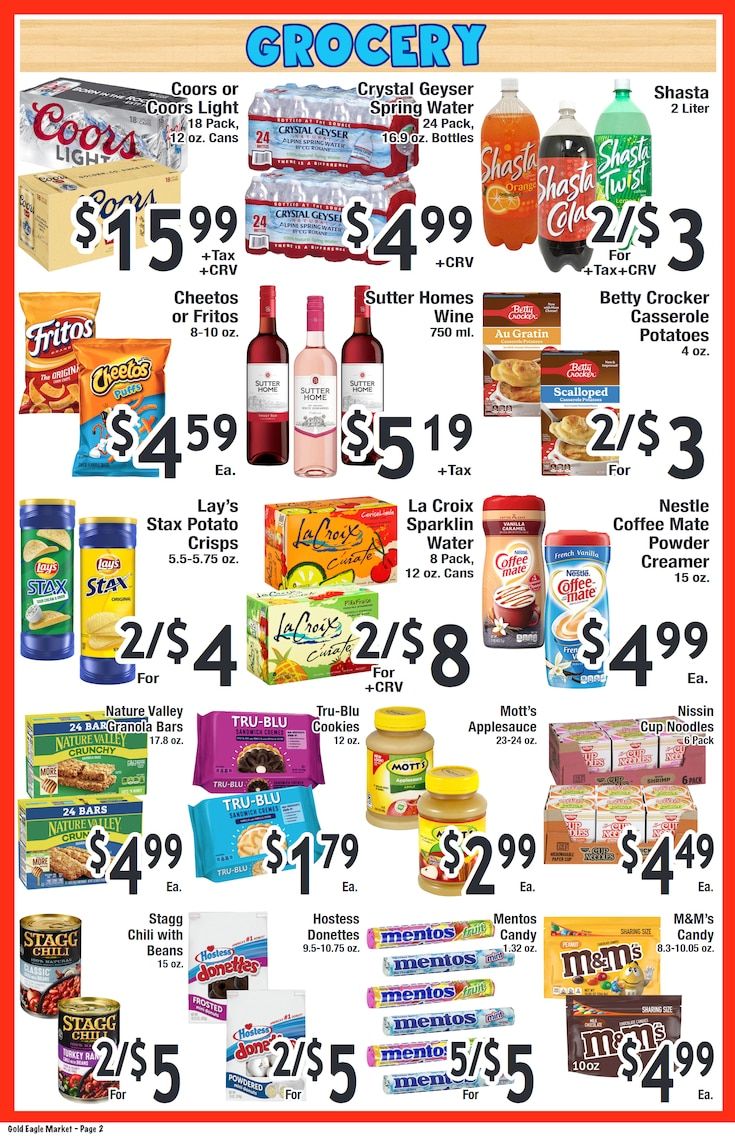Gold Eagle Market Weekly Ad September 23 - 29, 2026