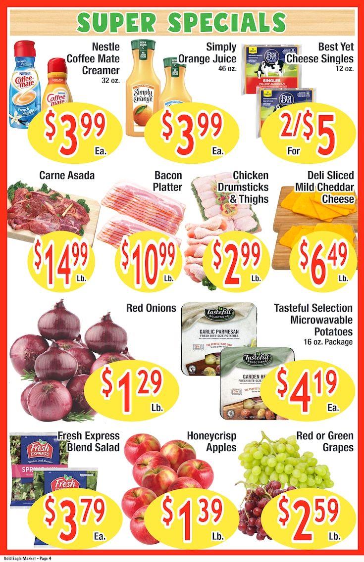 Gold Eagle Market Weekly Ad September 23 - 29, 2026