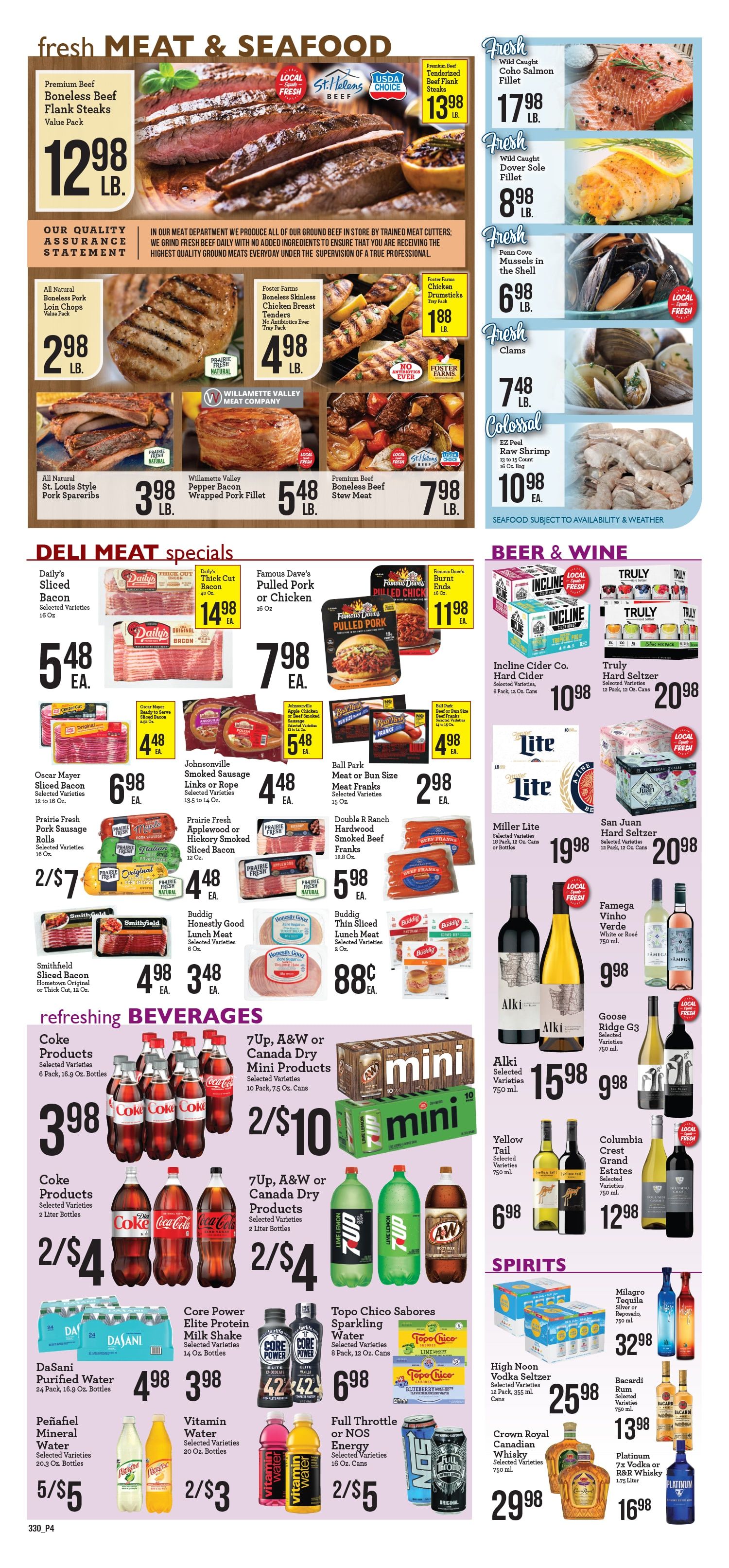 A & J Select Market Weekly Ad September 16 - 22, 2026