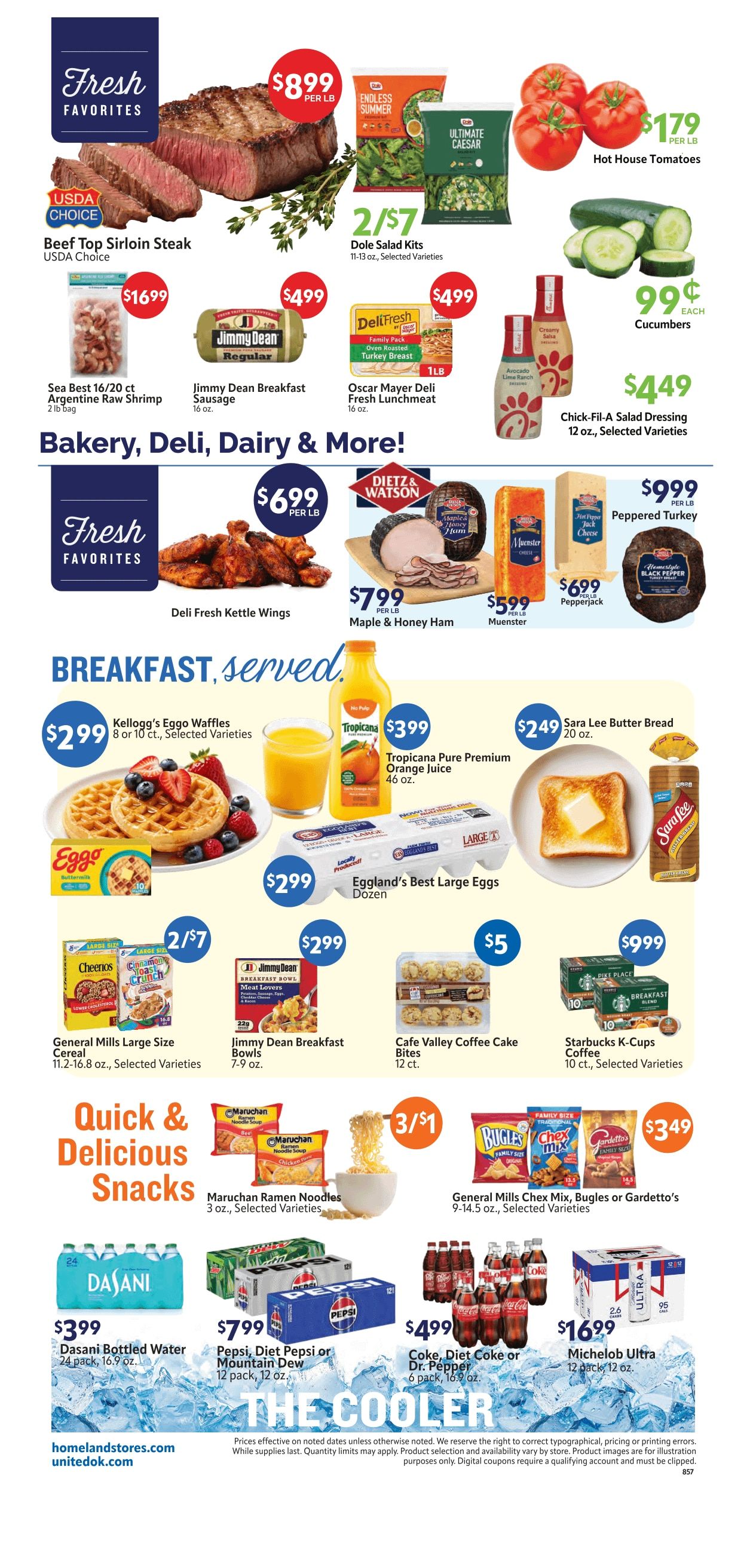 Homeland Stores (Haskell, OK) Weekly Ad September 16 - 22, 2026