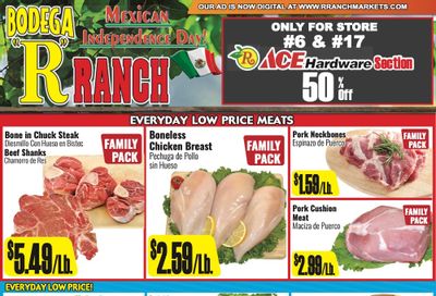 R Ranch Markets Weekly Ad September 16 - 22, 2026